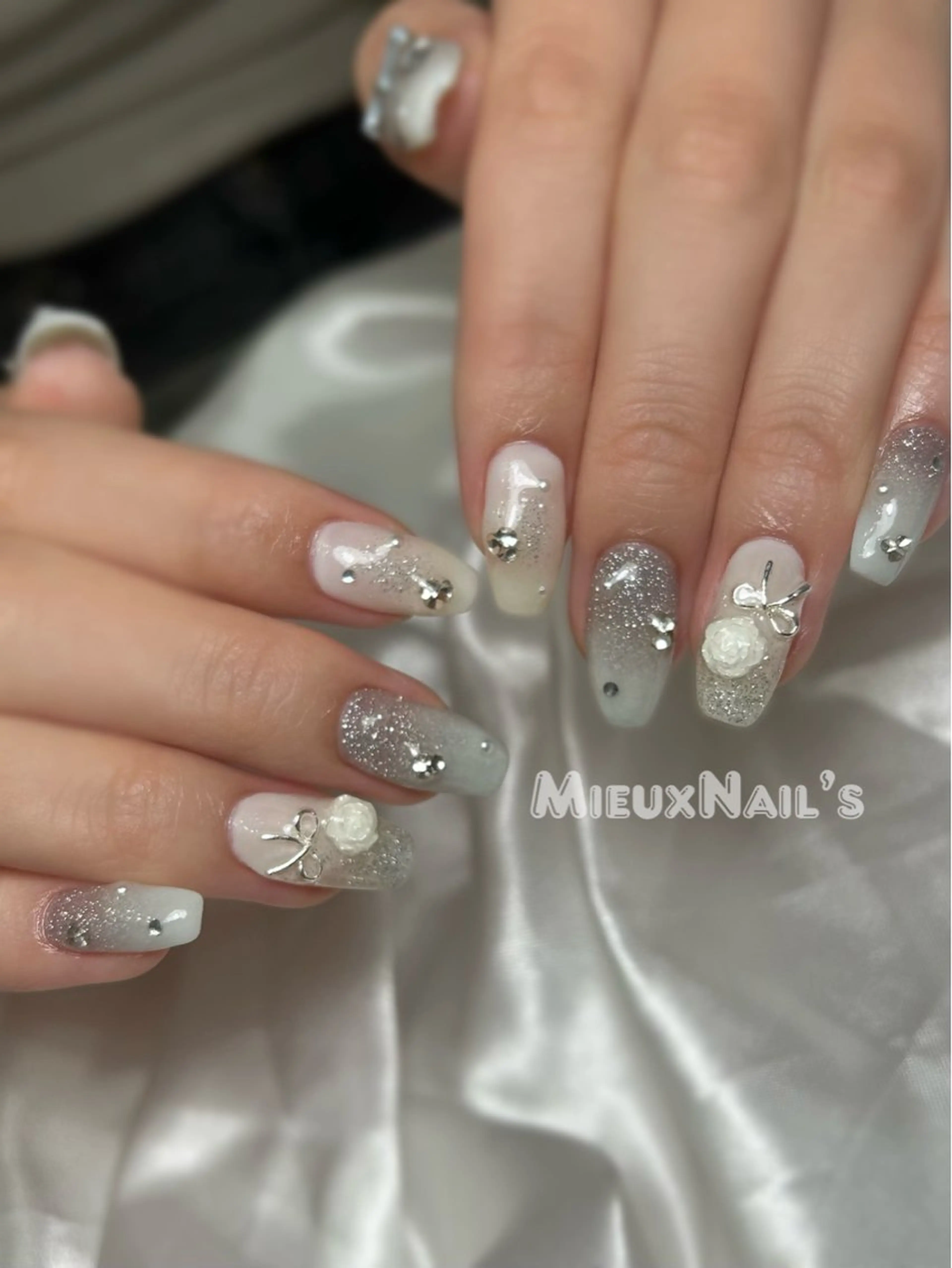 ネイル Miyu❤️‍🔥 Mieuxnailsのネイルデザイン