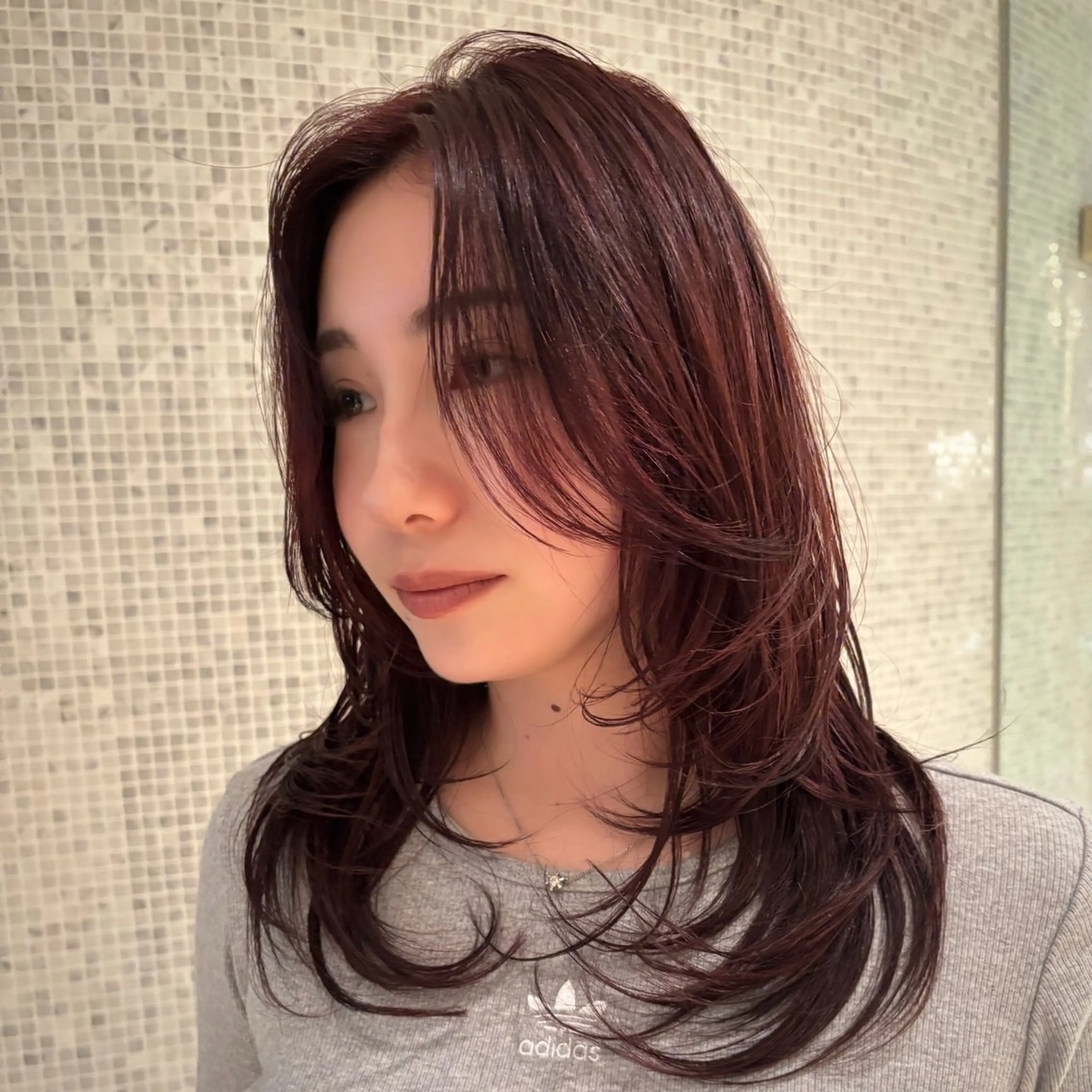 セミロング レイヤーカット カット トリートメント レイヤーカット /ボブ/azusaのヘアスタイル