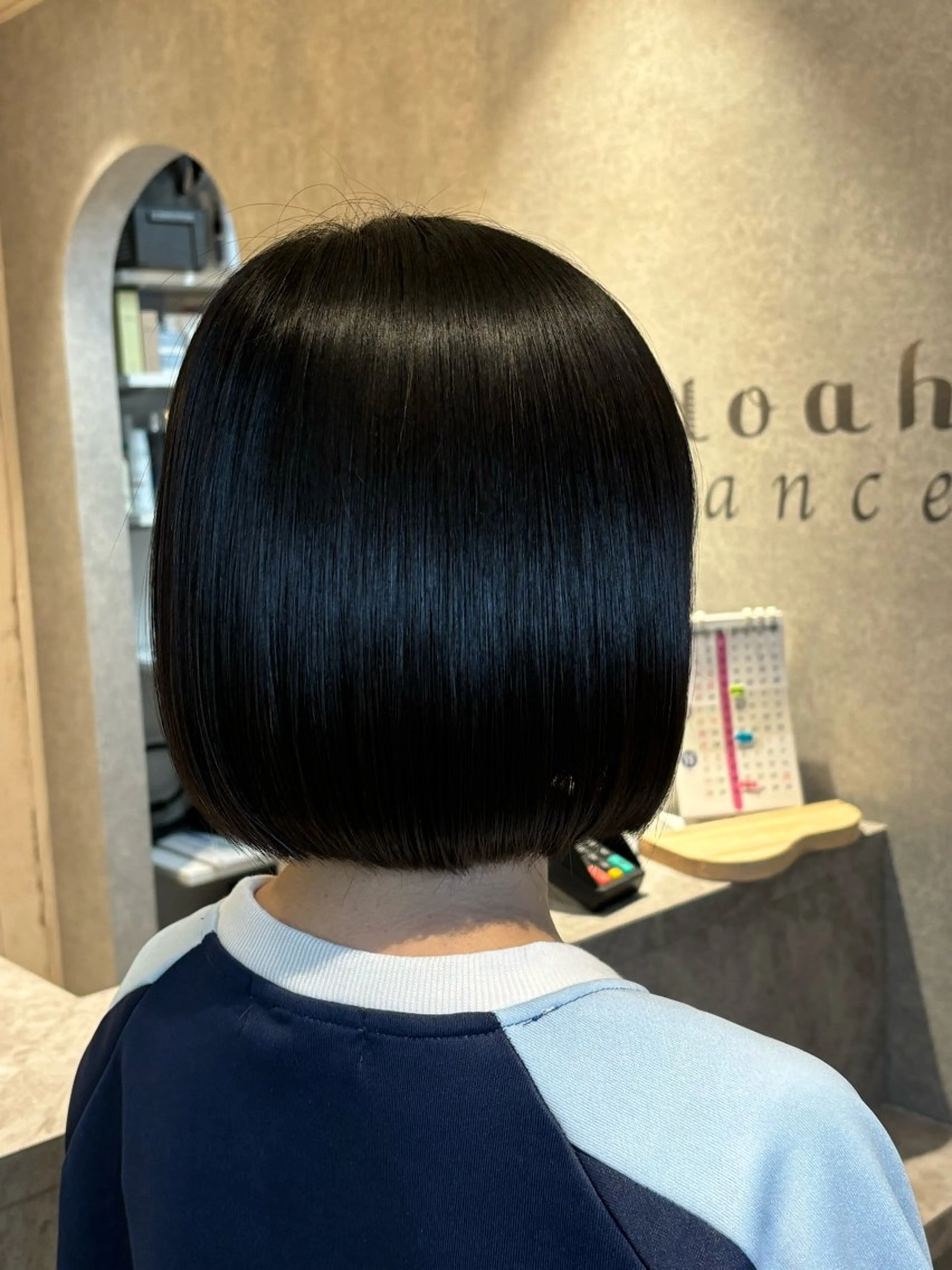 ショート カット 縮毛矯正 noah rance  池袋所属・✨似合わせボブ✨ 縮毛矯正のヘアスタイル