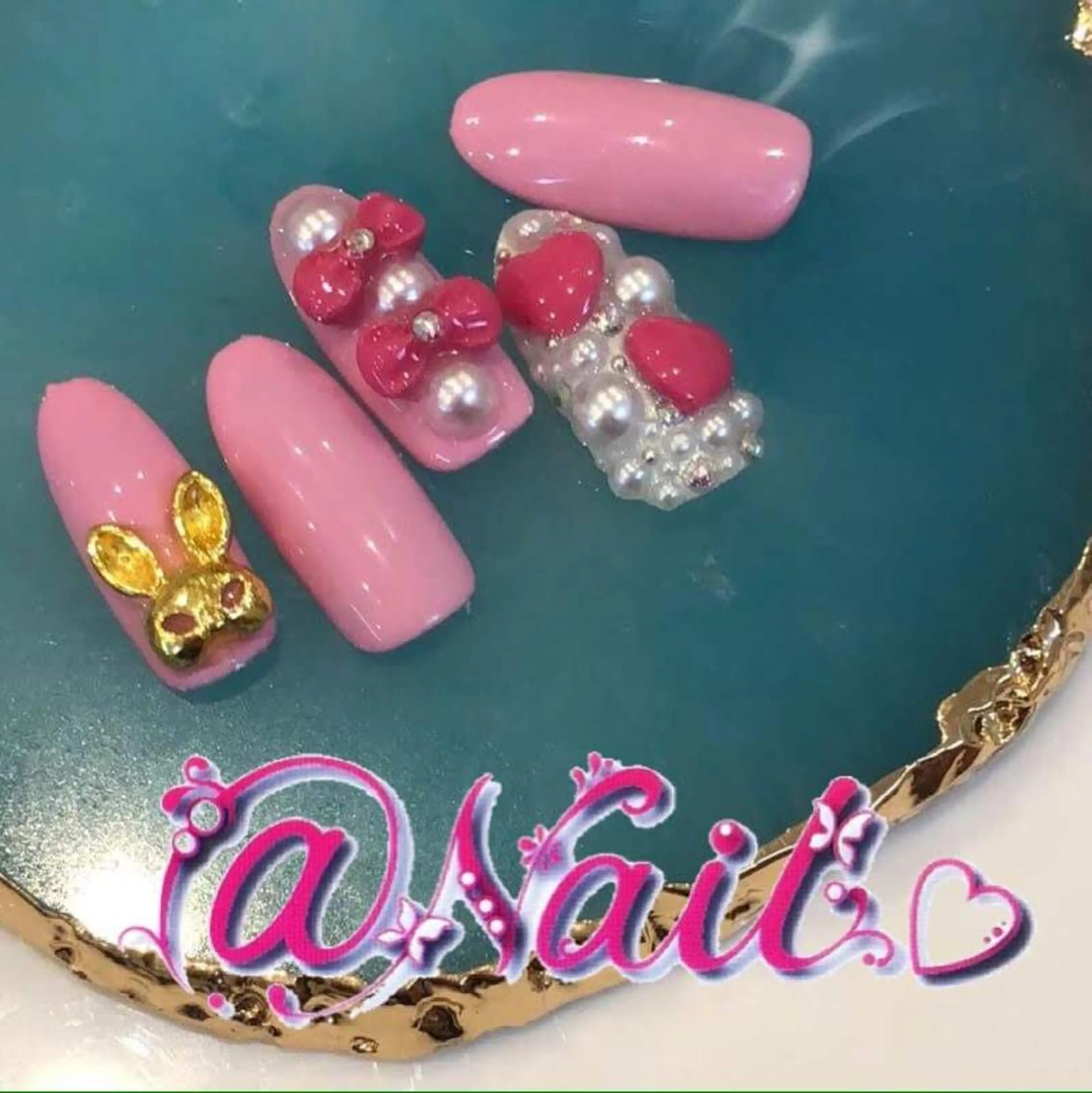 ネイル ネイルチップ 小尾 栞のネイルデザイン