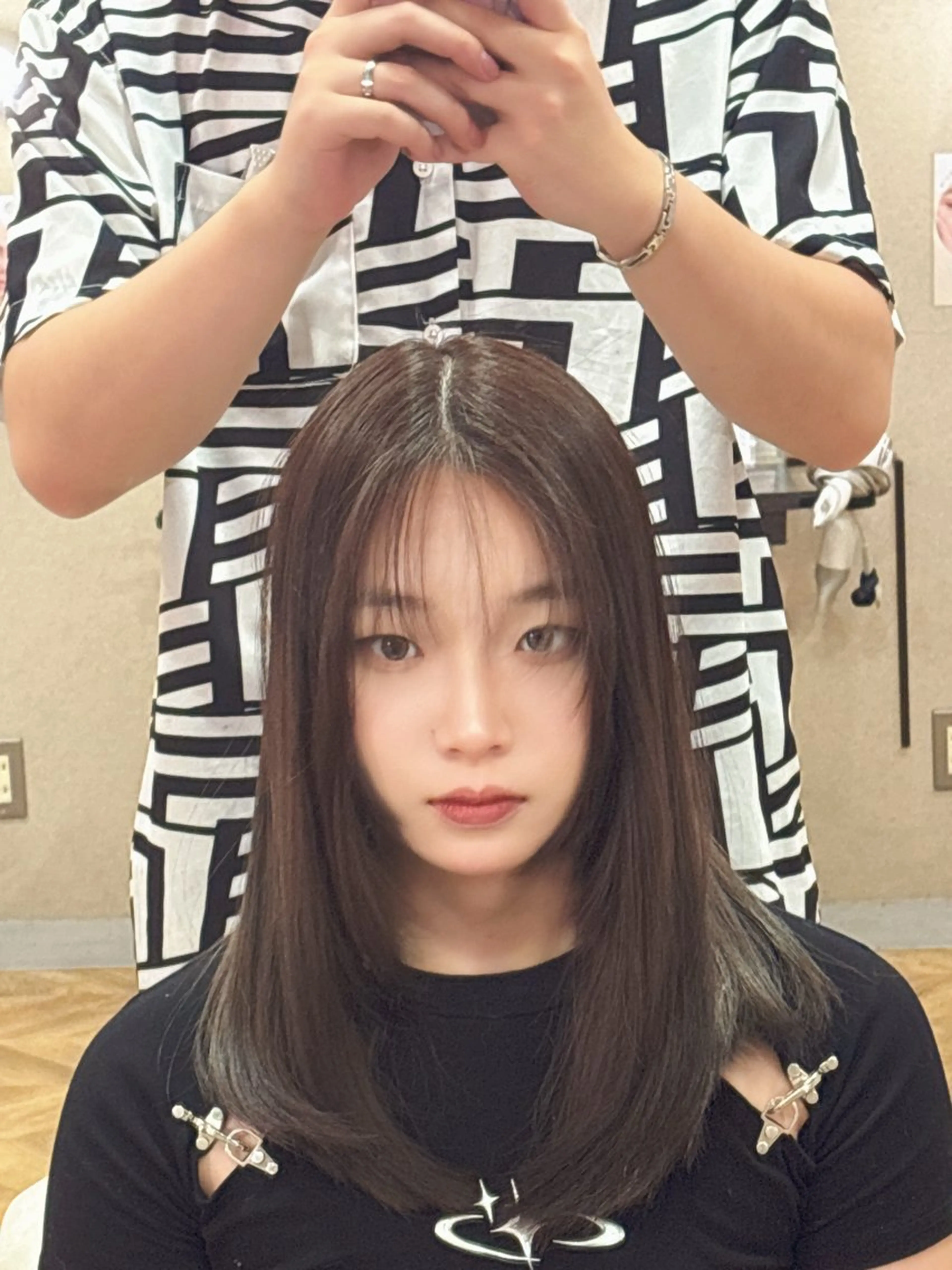 ロング GLanz 朱蒙のヘアスタイル