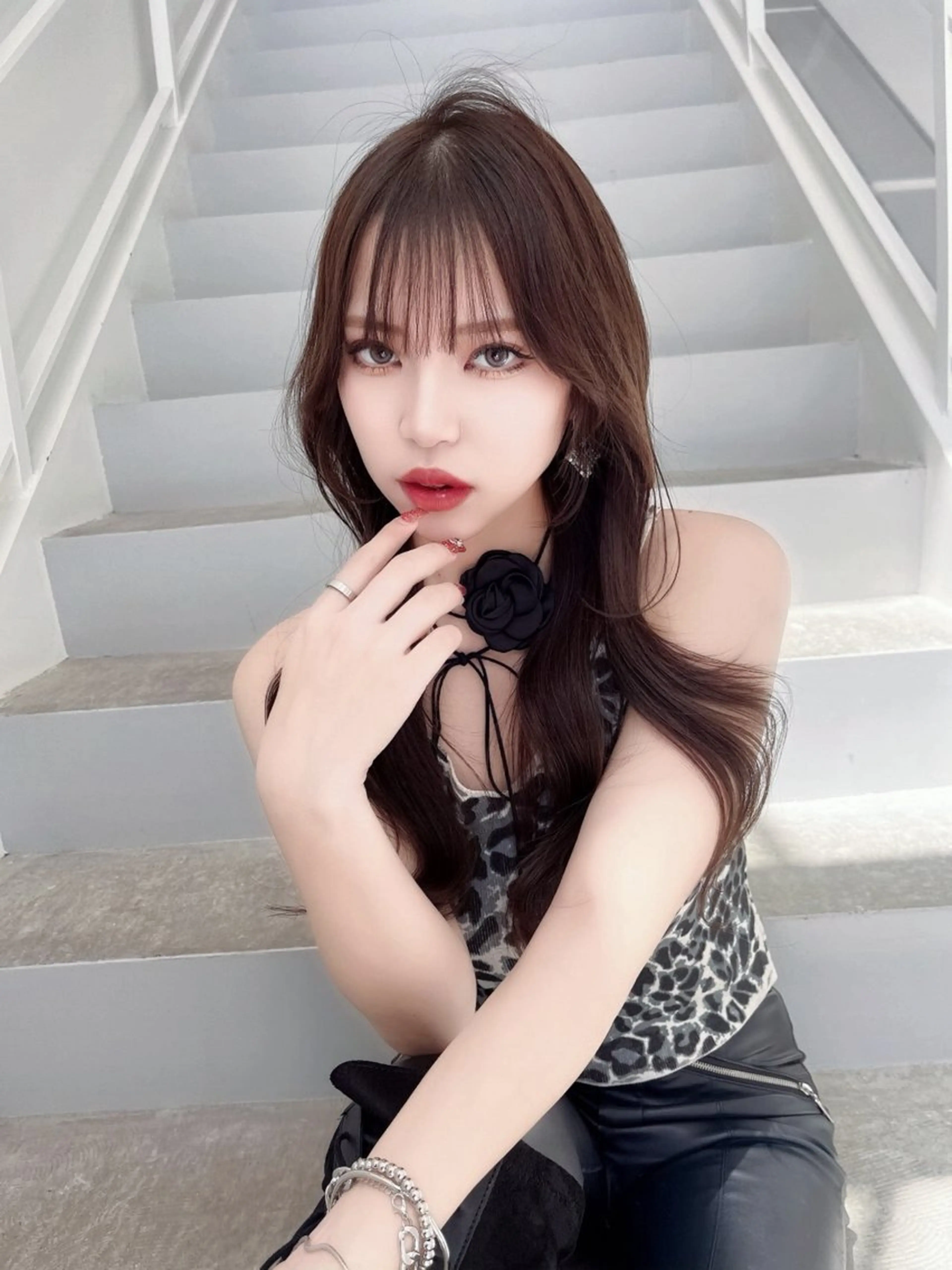 ロング カラー 韓国ヘア/髪質改善 TAKAHIROのヘアスタイル