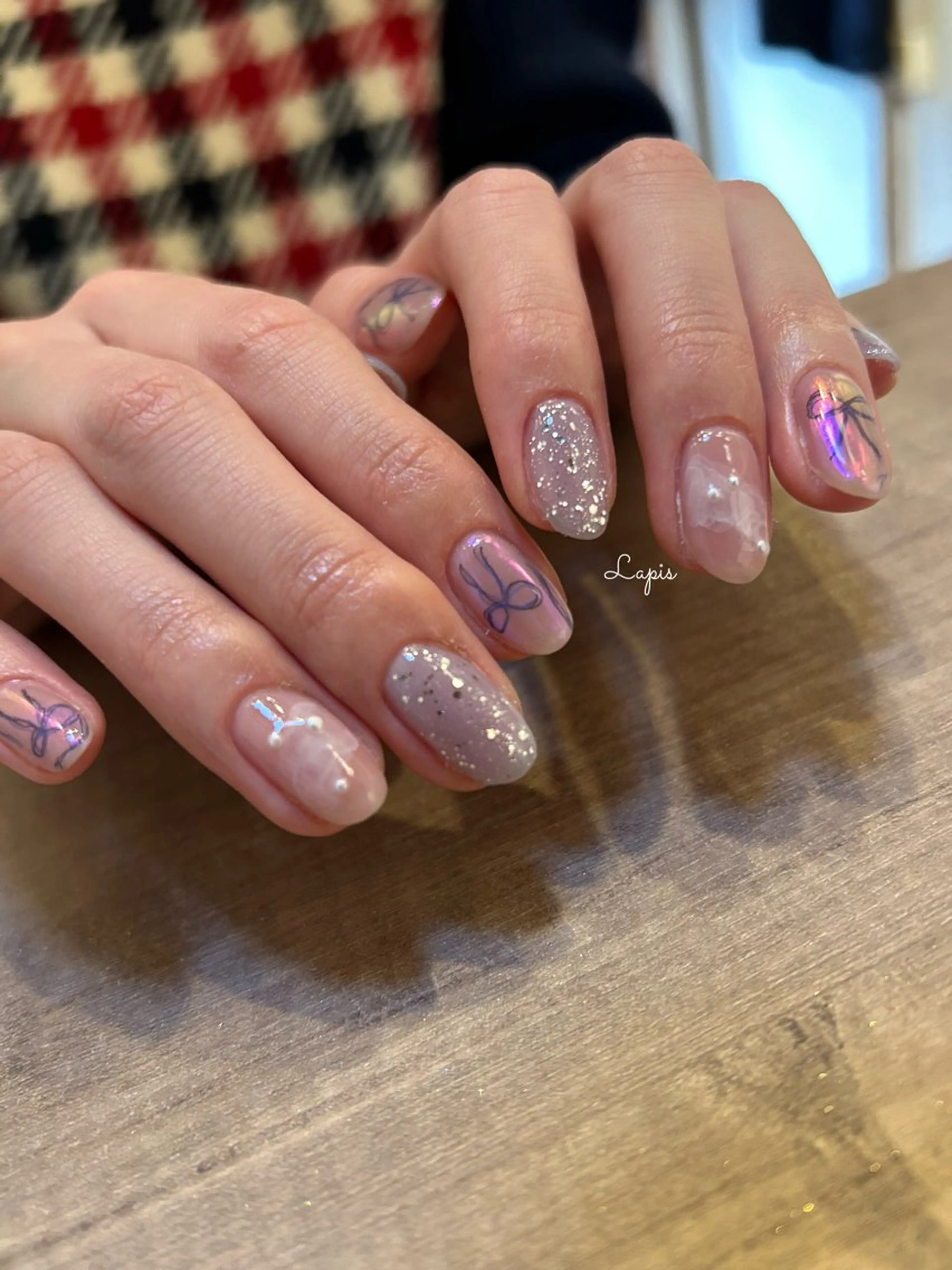 ネイル ハンドネイル Lapis *のネイルデザイン