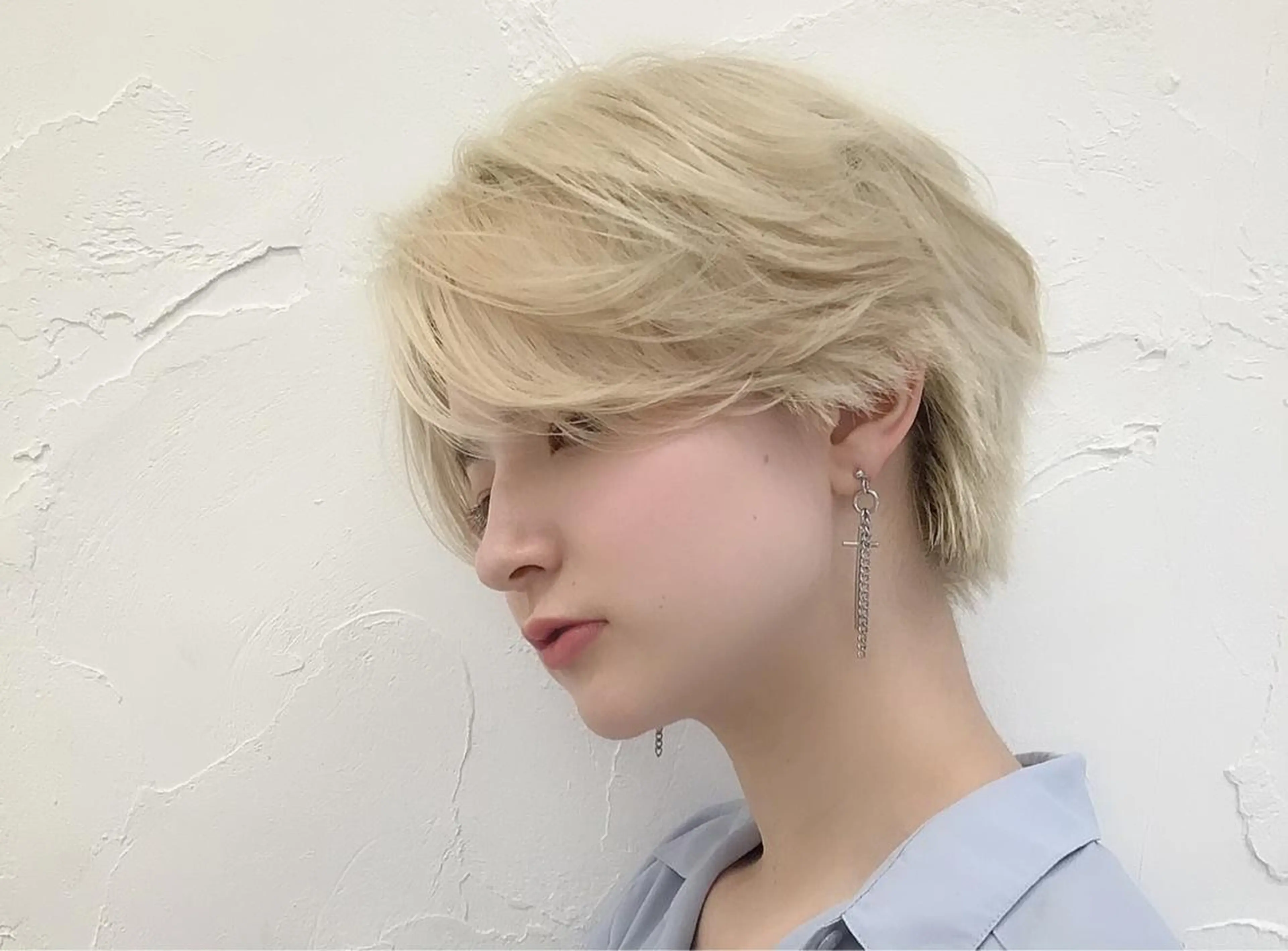 ショート カラー リルウヘアー 天王寺のヘアスタイル