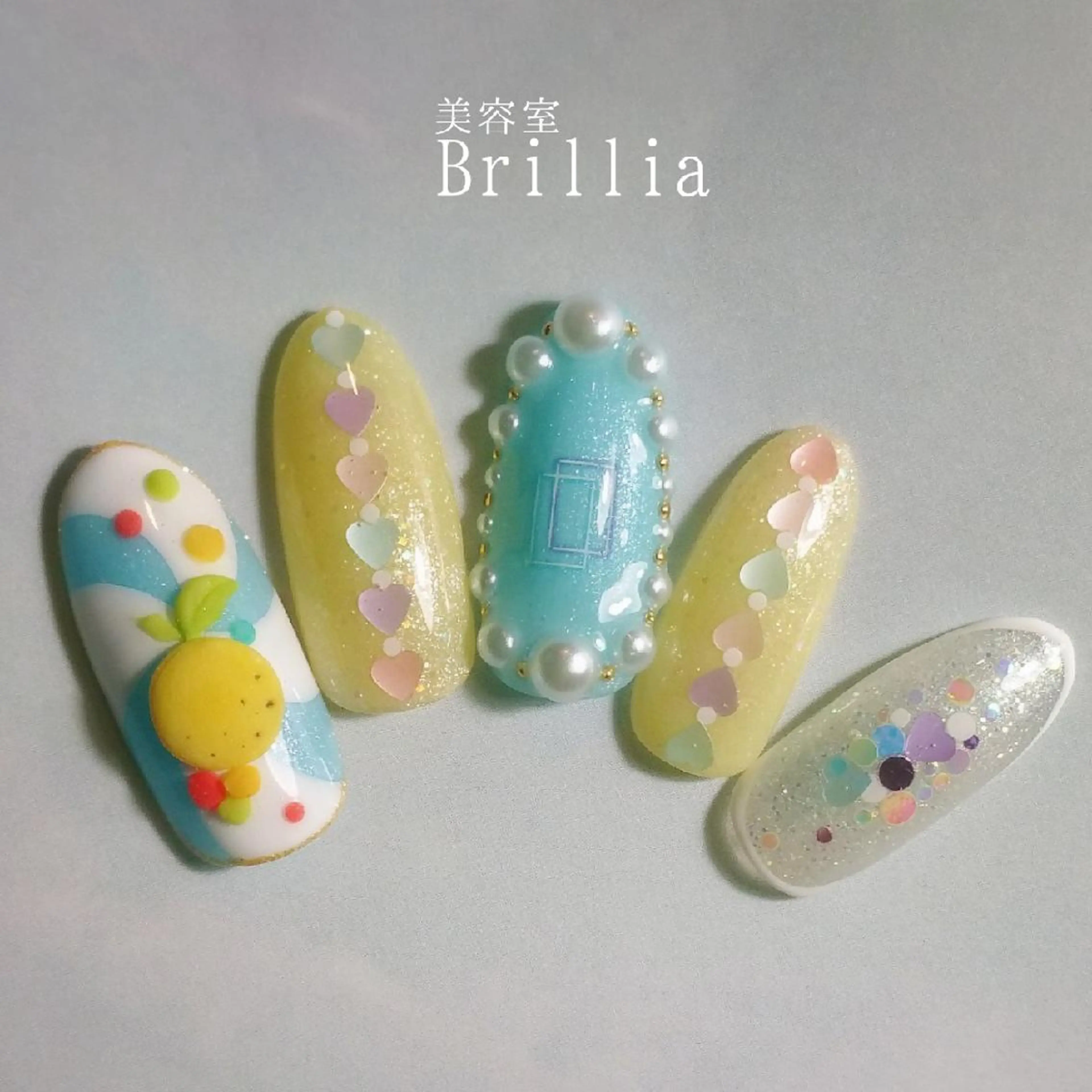 ネイル アートネイル ハンドネイル 柴田 彩のネイルデザイン