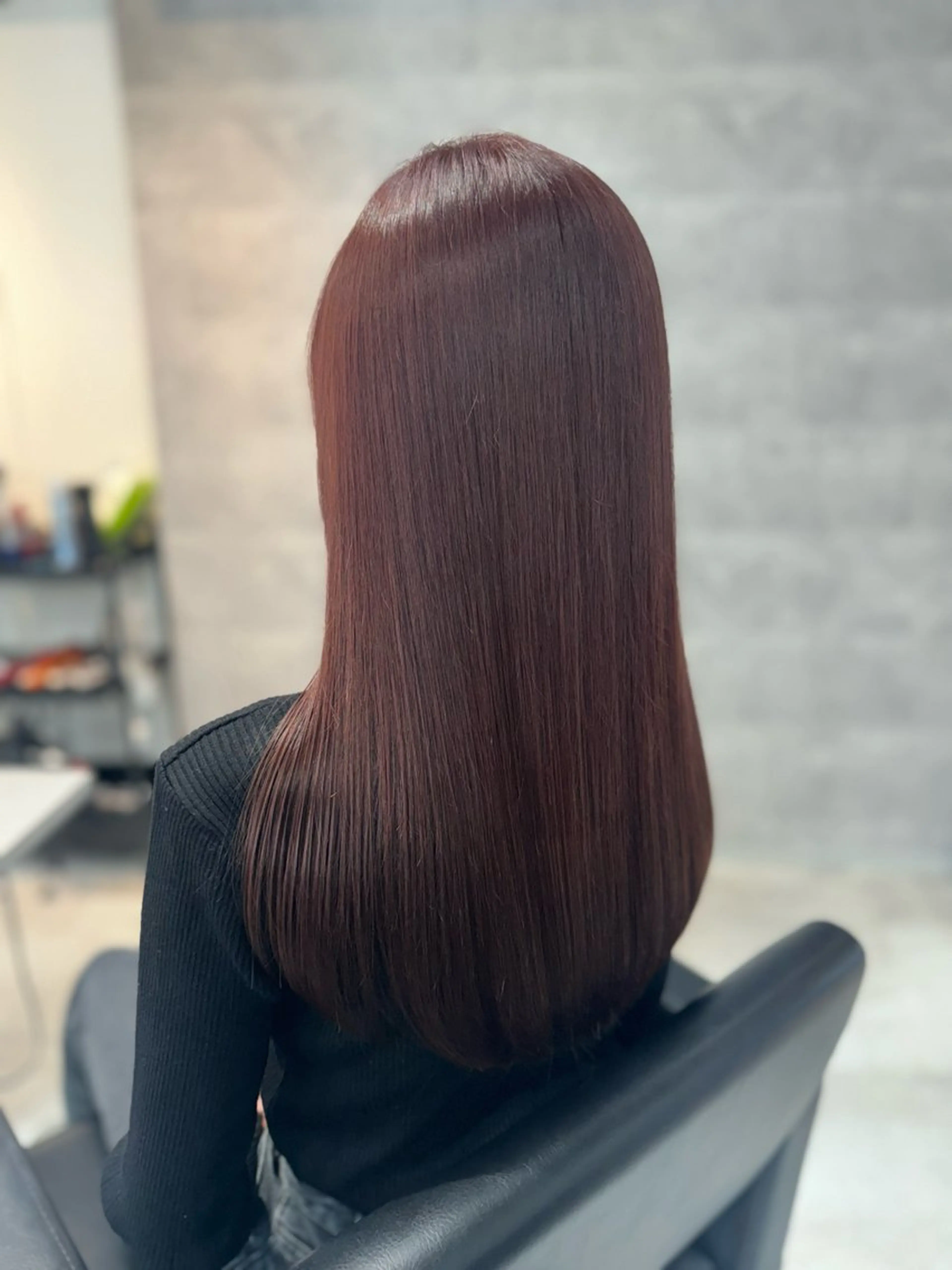 ロング 藤田 純平のヘアスタイル