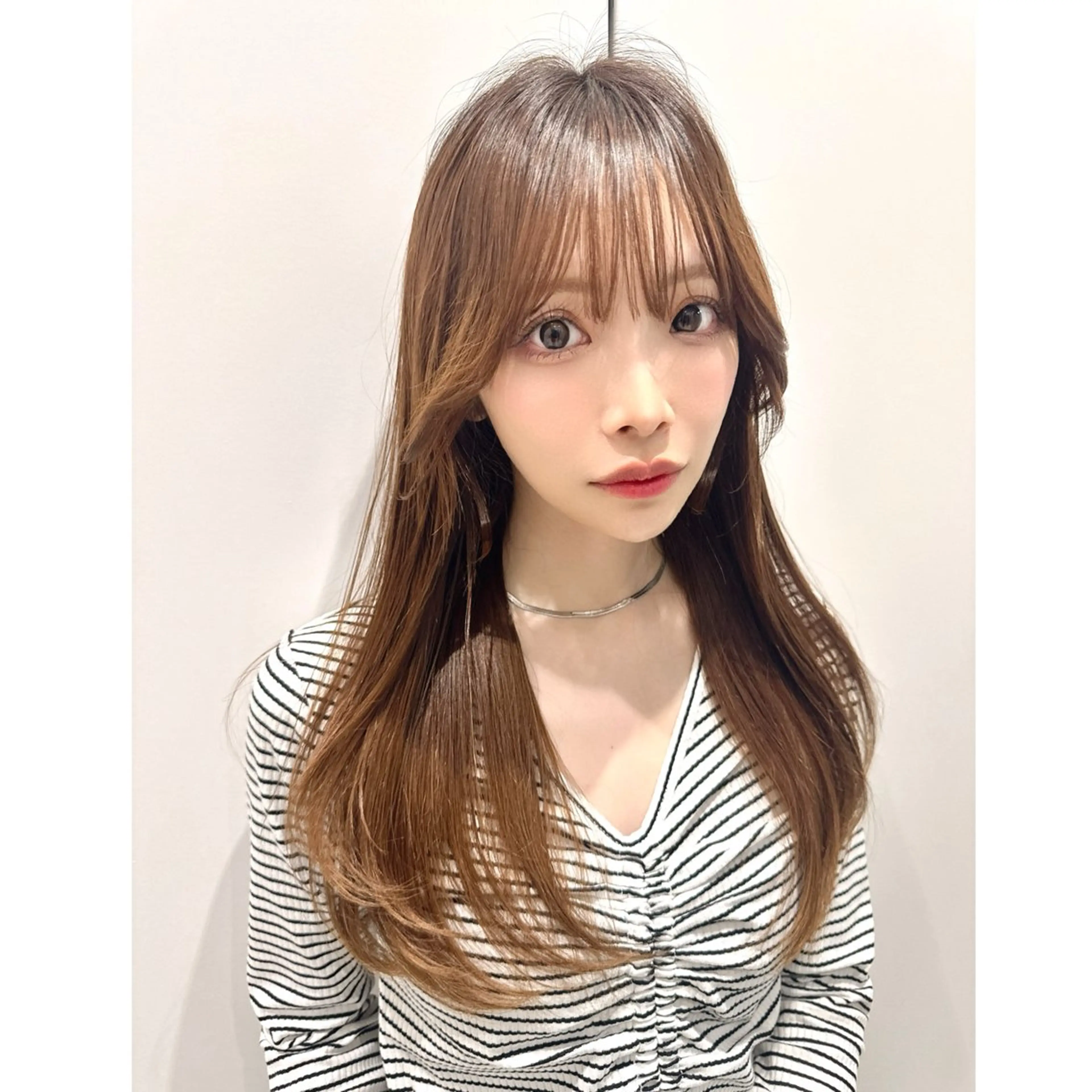 ロング レイヤーカット カット 森 隆秀/韓国ヘアのヘアスタイル