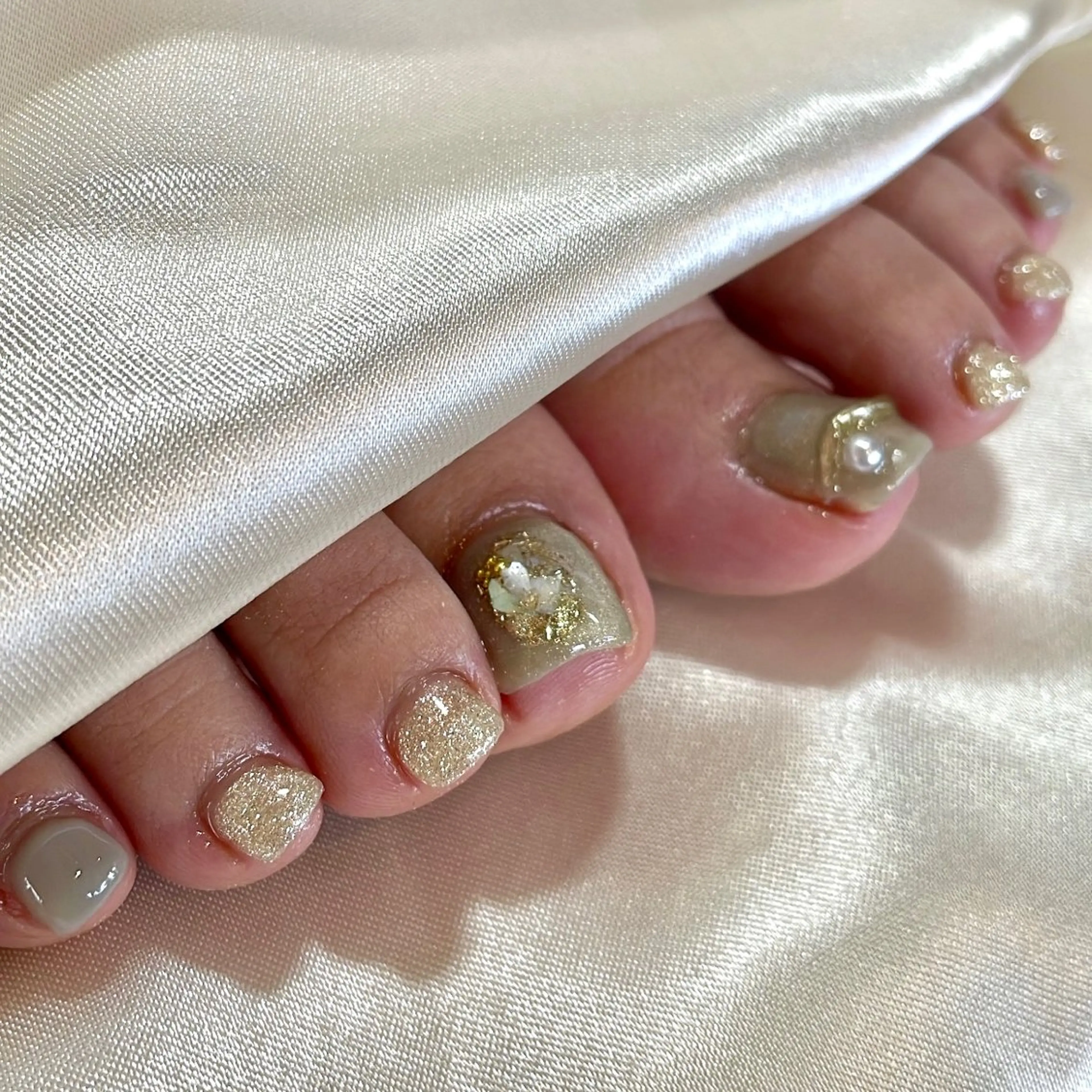 ネイル フットネイル フットネイル Relum所属・Relum__. fukaのネイルデザイン