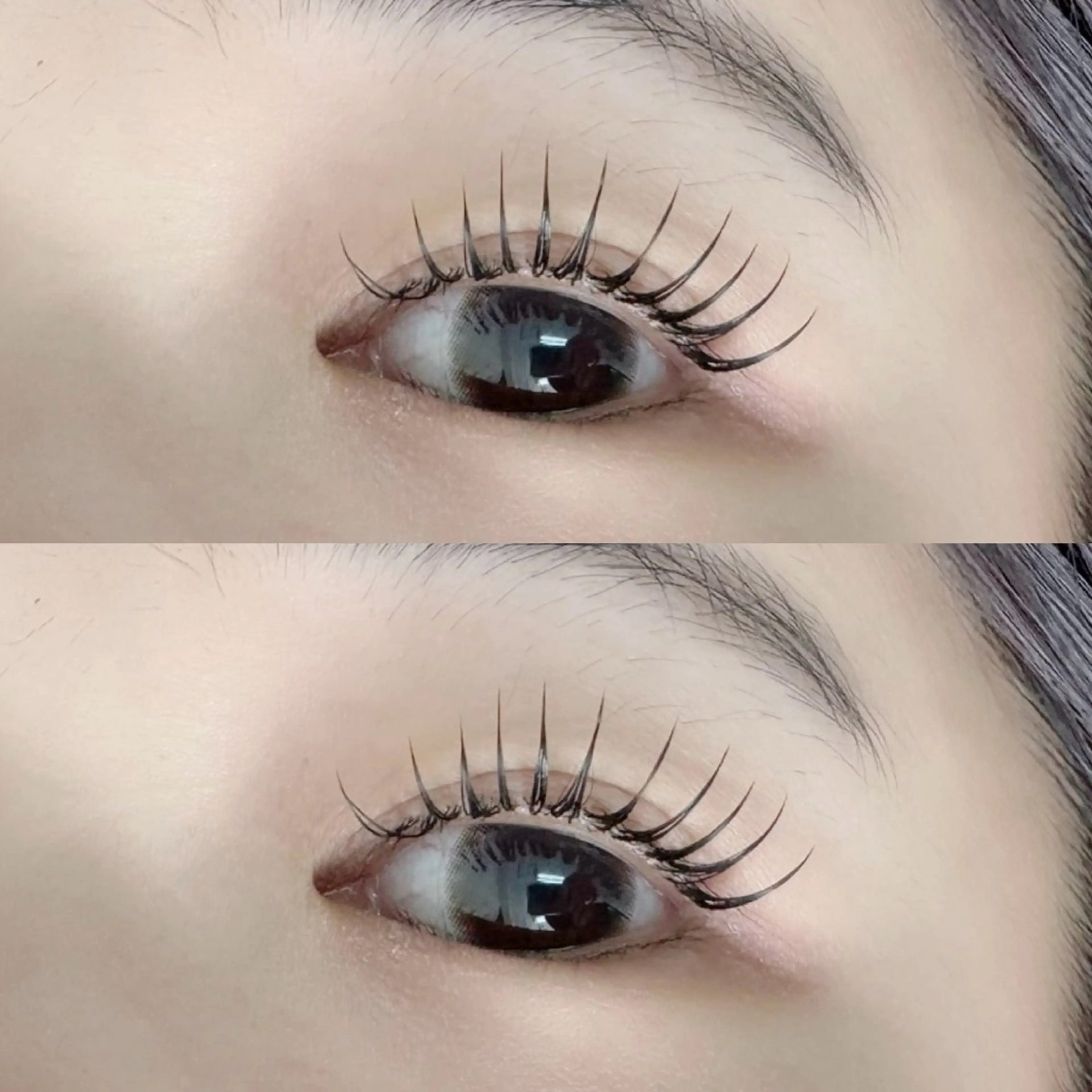 LEDエクステパーマ120​〜​140本❣️束感仕上げの写真