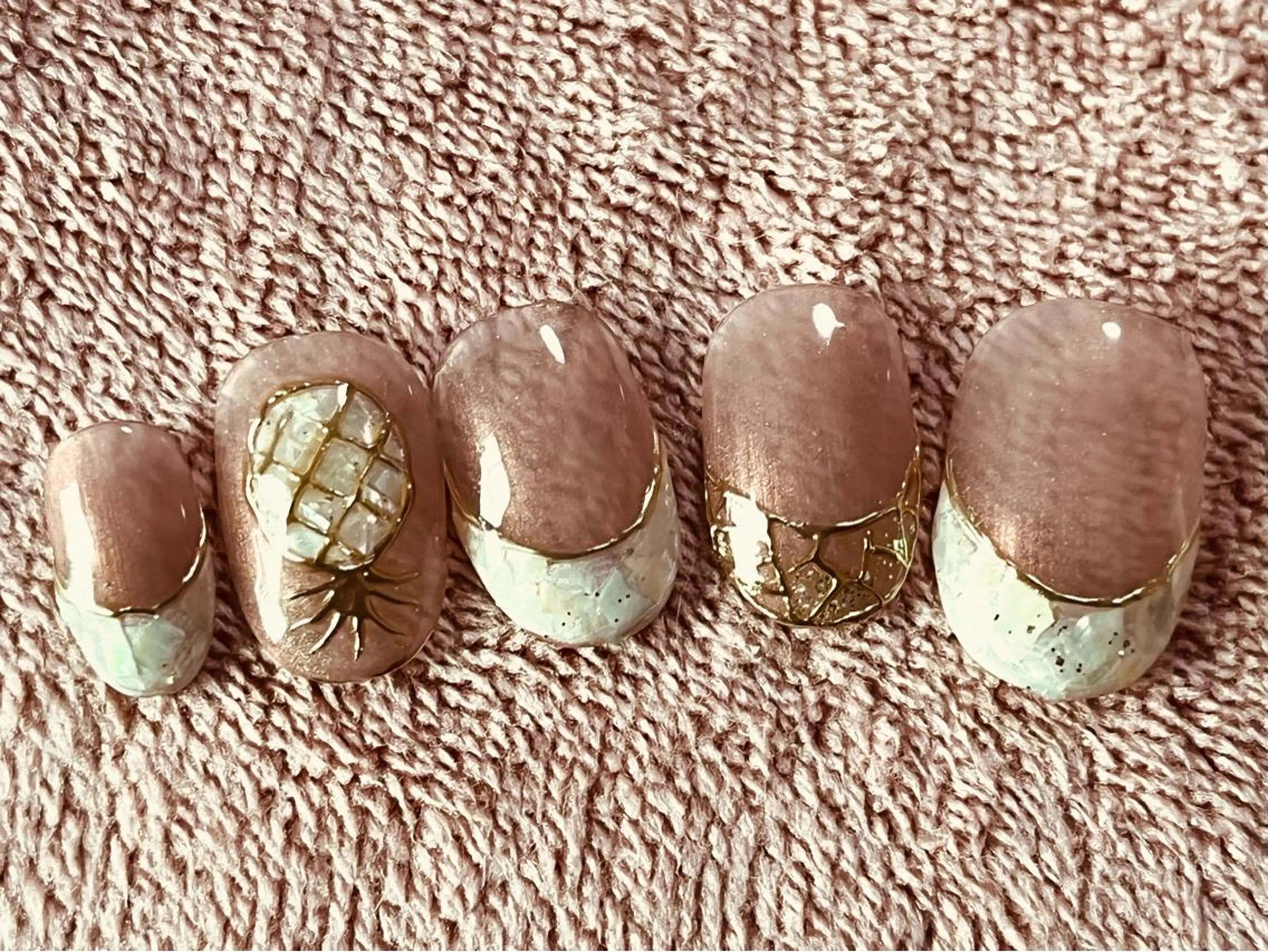 ネイル アートネイル ミラーネイル Nail Space R所属・ネイルスペースR 小林のネイルデザイン