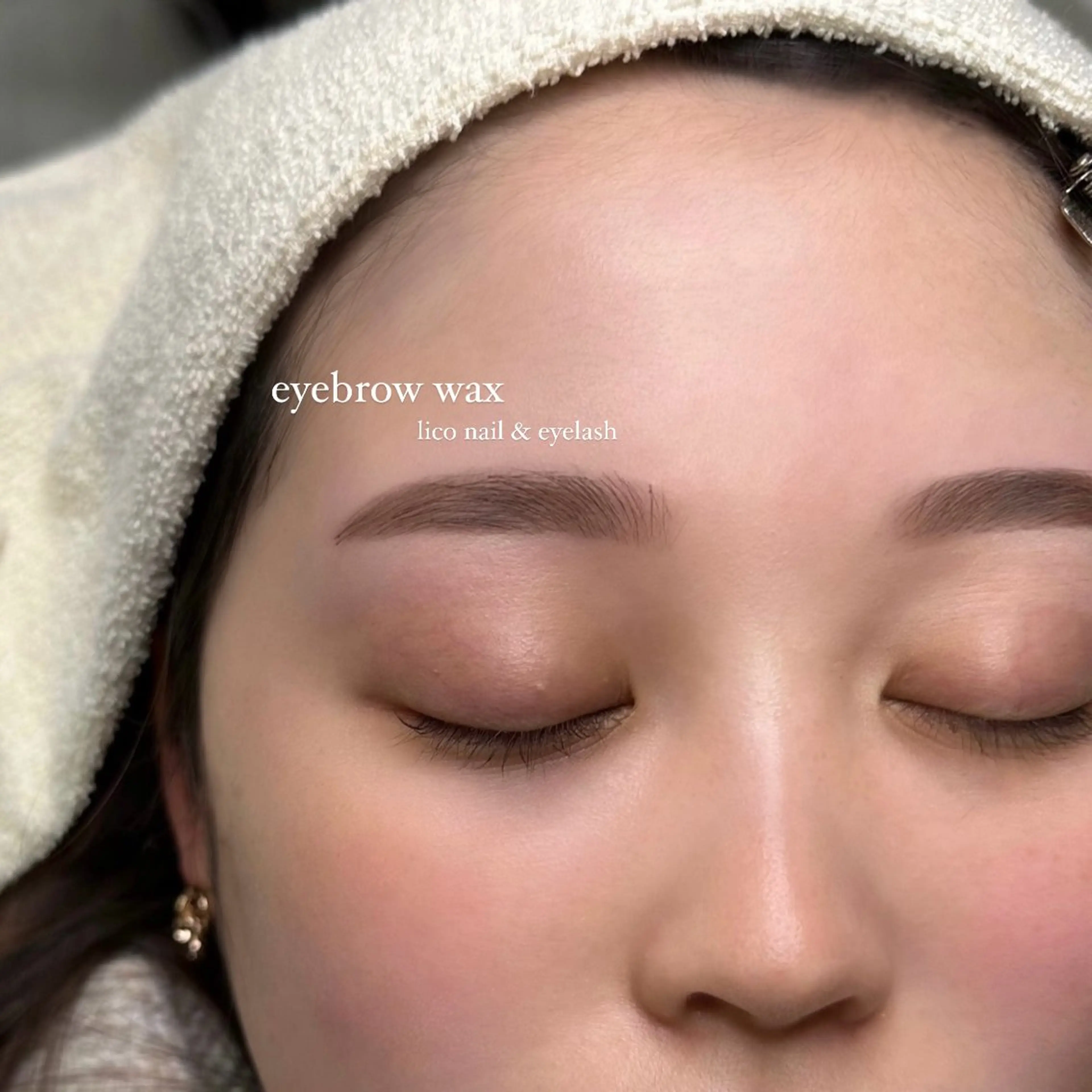 【 骨格似合わせeyebrow 】眉毛wax ＋ 眉毛カット✂️✨の写真