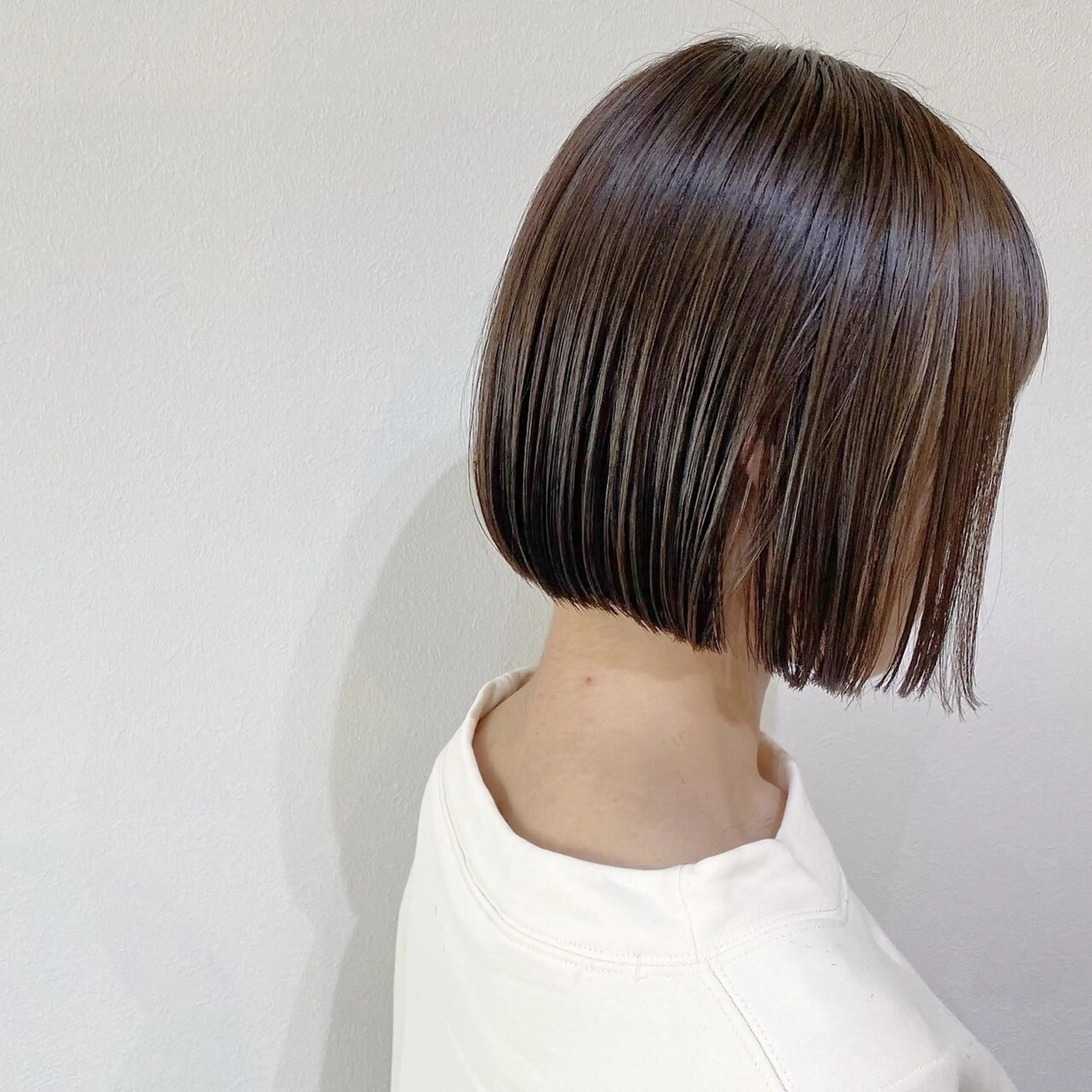 💎【白髪染め/おしゃれ染め どちらも対応🙆🏻‍♀️】極潤カラー+乾燥ケアトリートメント付きの写真