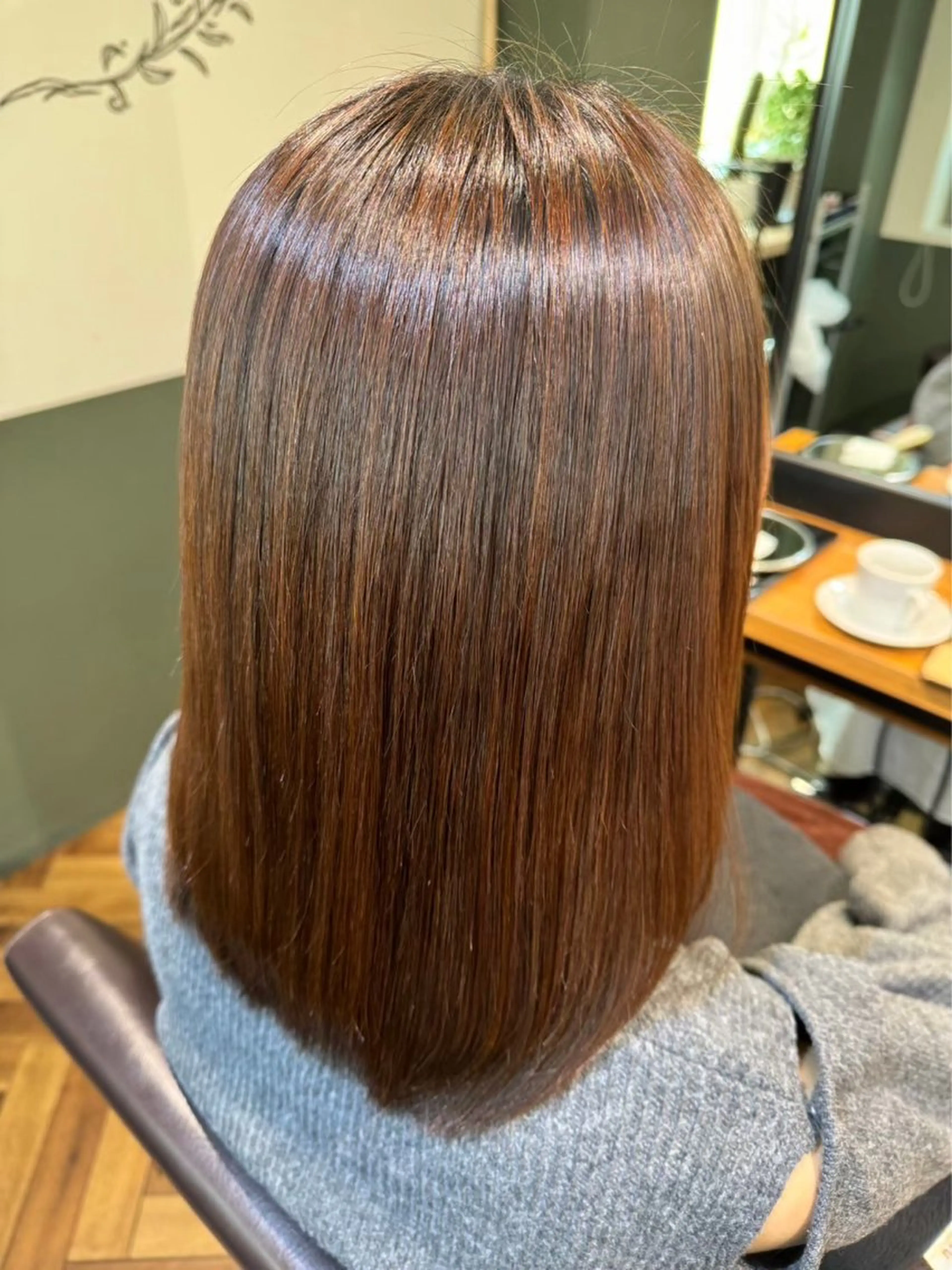 ロング 髪質改善ヘアエステ AInoa RUANA 青山所属・✨️髪質改善 ミヤケのヘアスタイル