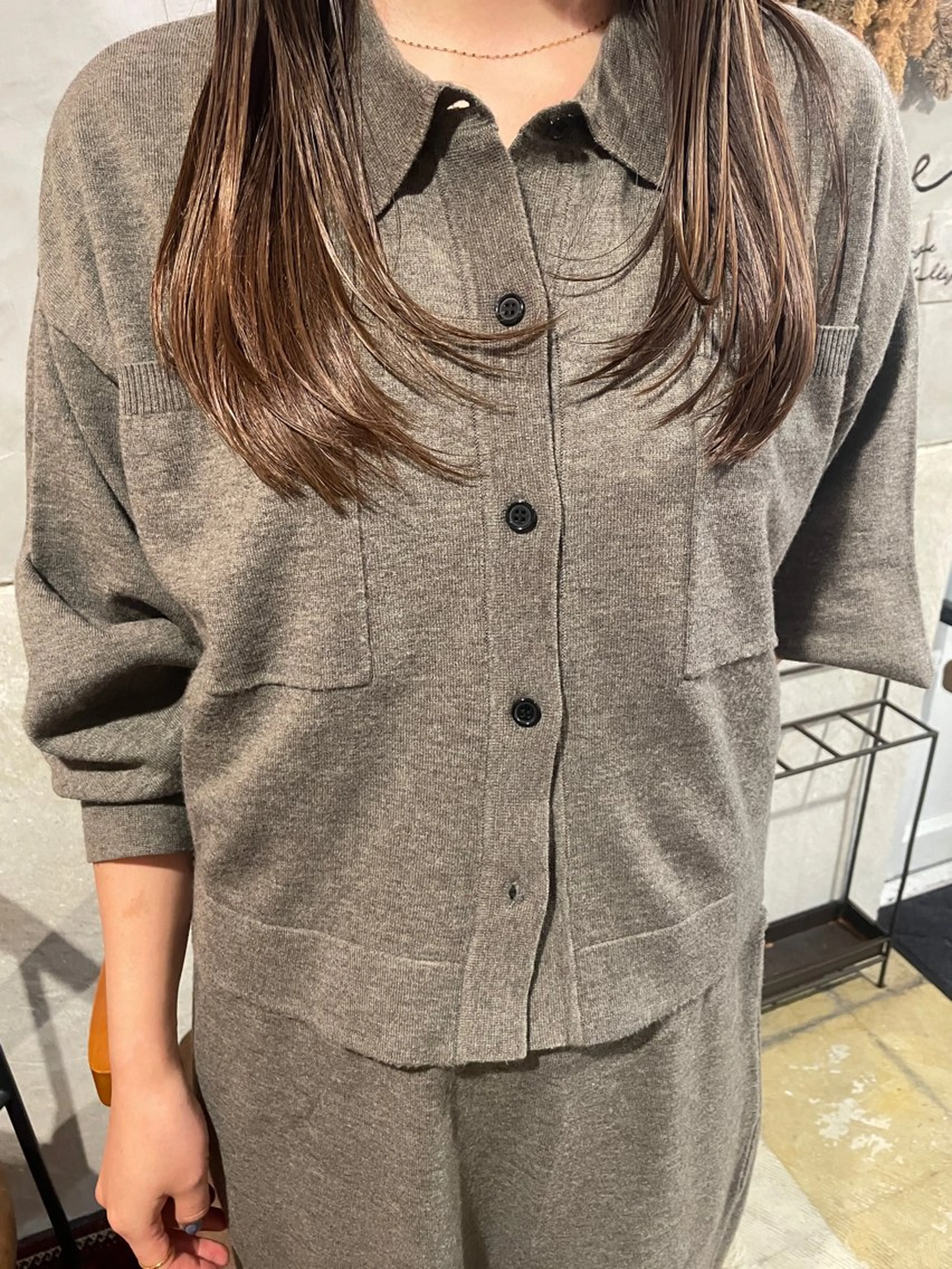 ロング レイヤーカット カット ヘアカラー トリートメント さの あやねのヘアスタイル