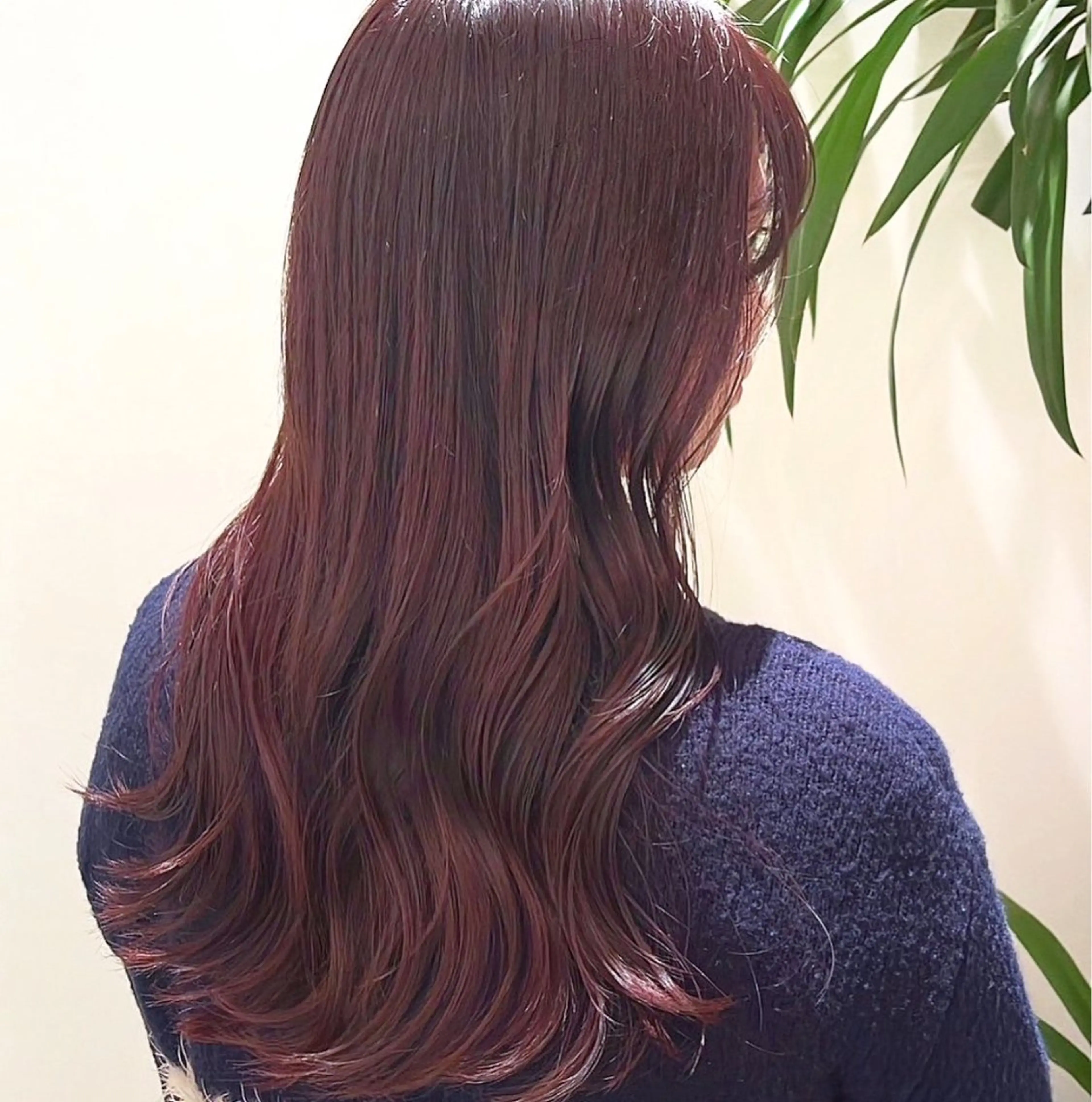 ロング 韓国レイヤーカット/ 美髪矯正/YUIのヘアスタイル