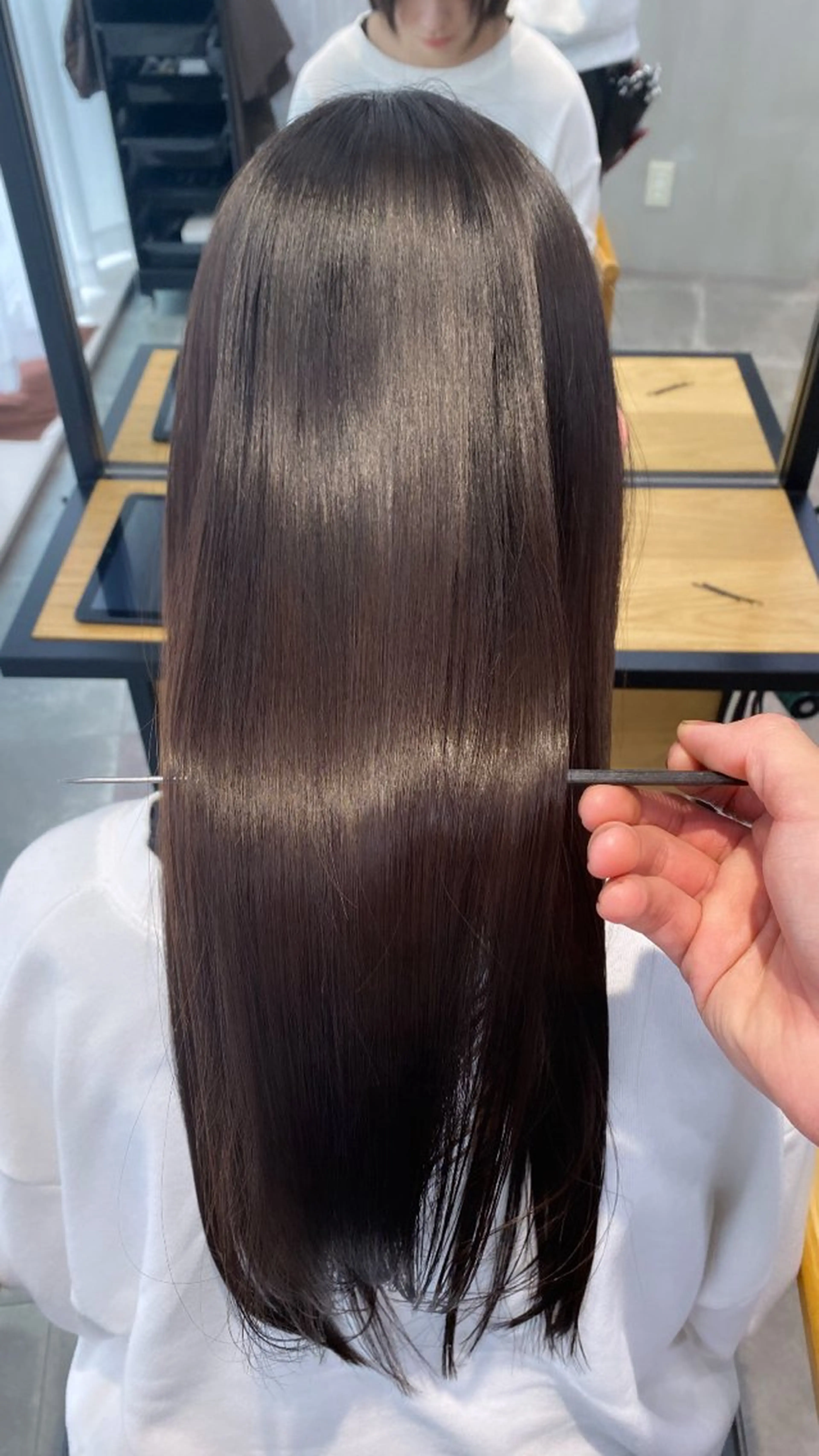 ロング カラー トリートメント RUI⚪️艶髪 ⚪️髪質改善のヘアスタイル