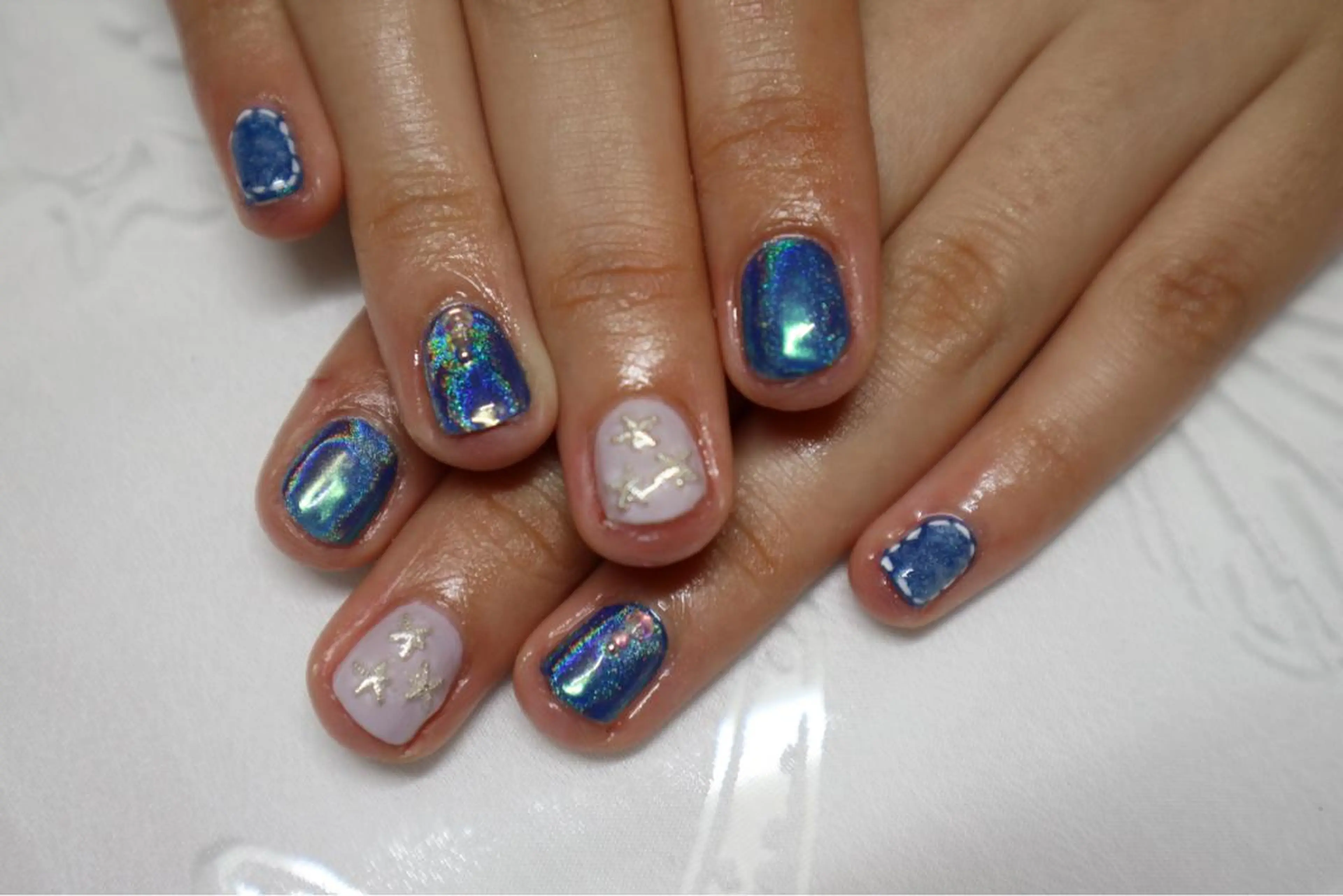 ネイル カジュアル ハンドネイル Nail &Beauty Salon ☆Kirari☆所属・ビューティサロン ☆Kirari☆のネイルデザイン