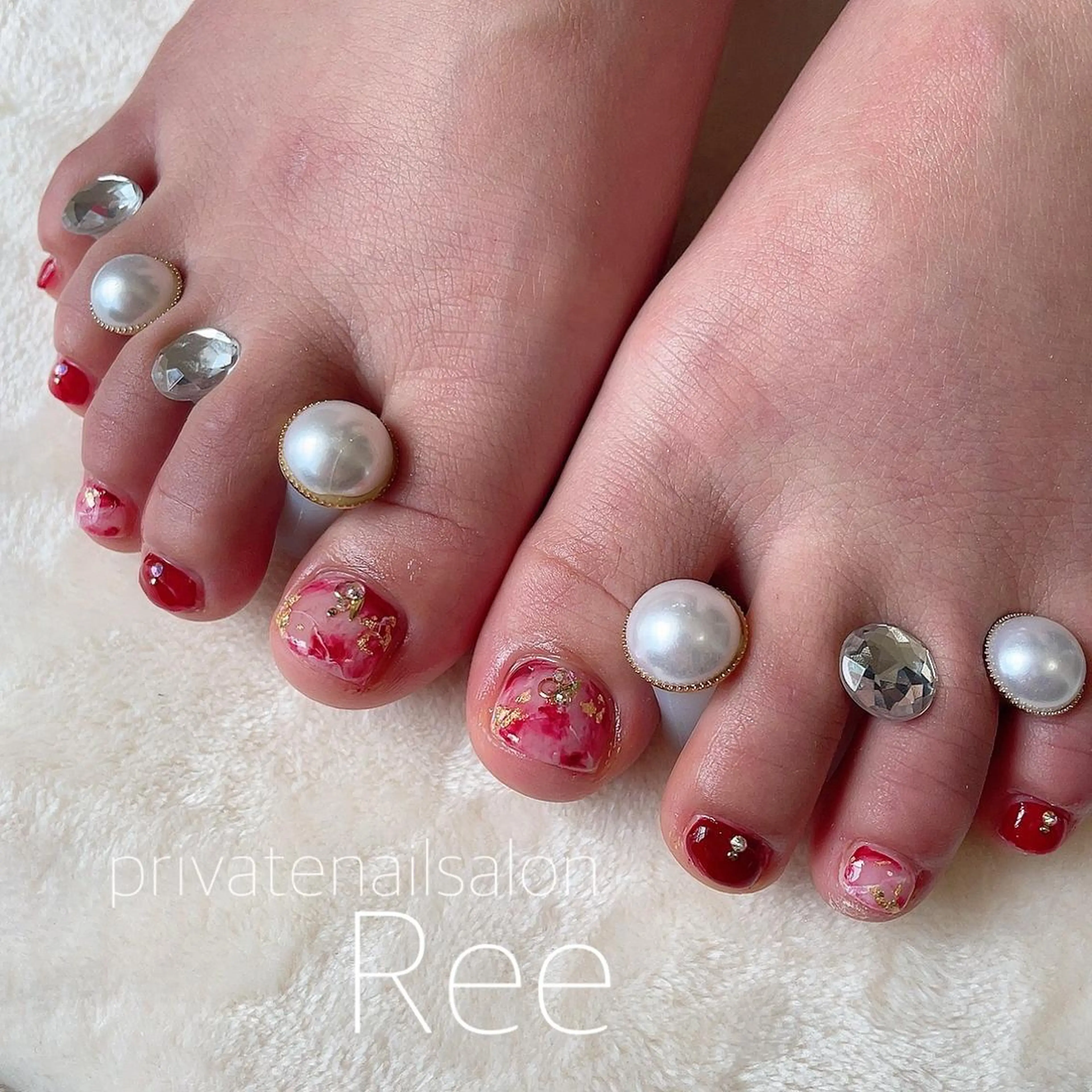 ネイル 知花 梨花のネイルデザイン