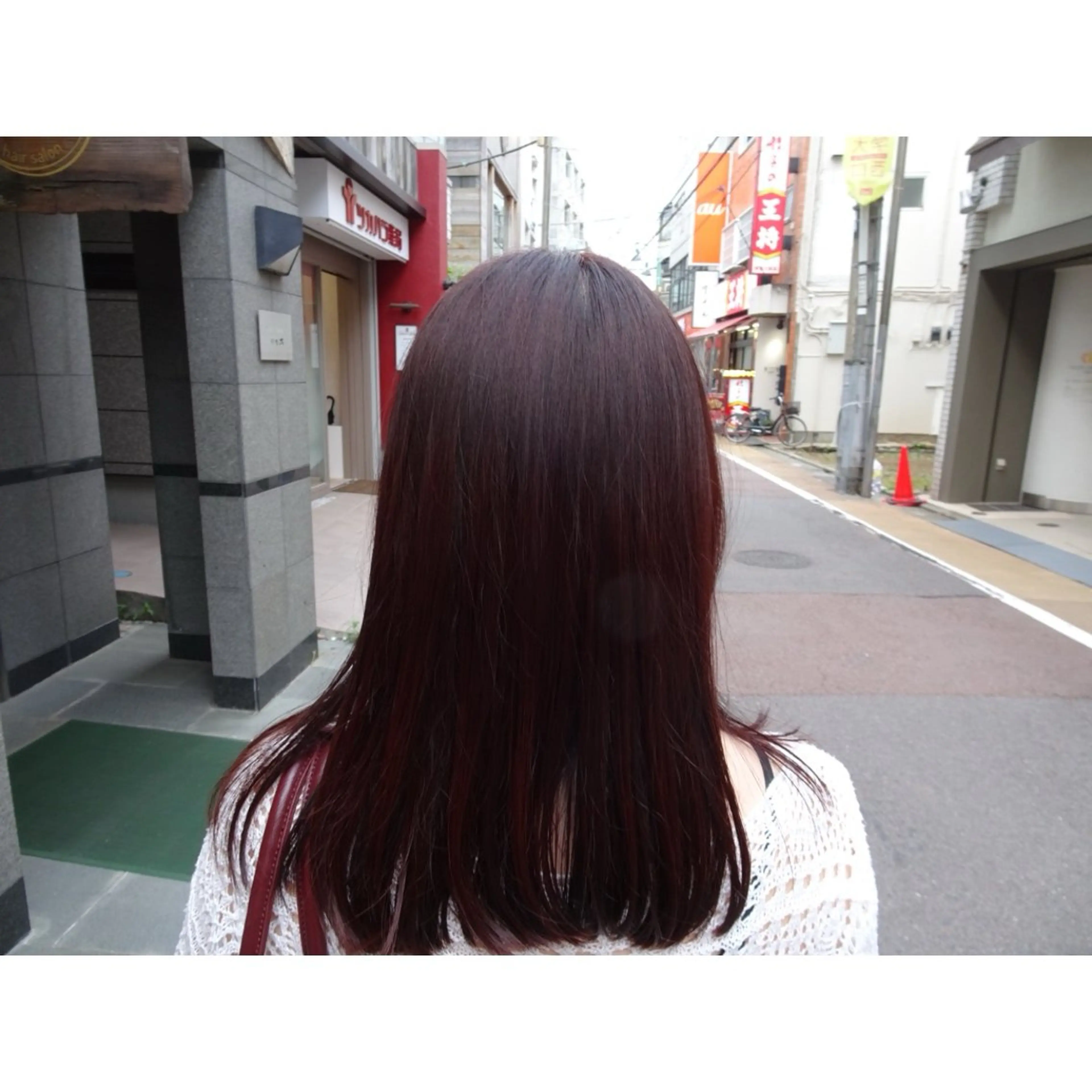 ブリーチ無しダブルカラーの写真