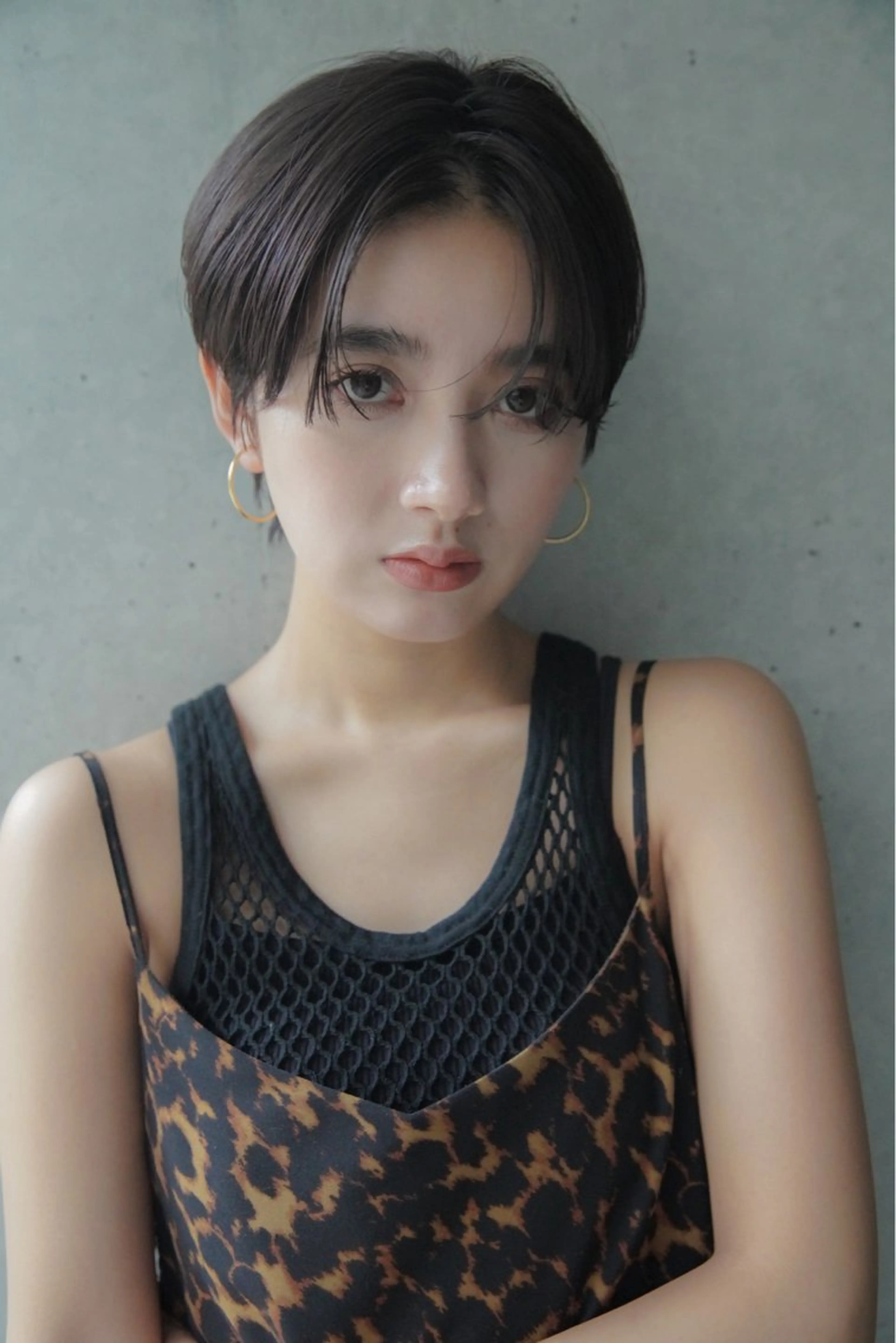 ショート カラー 祝田 巳幸のヘアスタイル