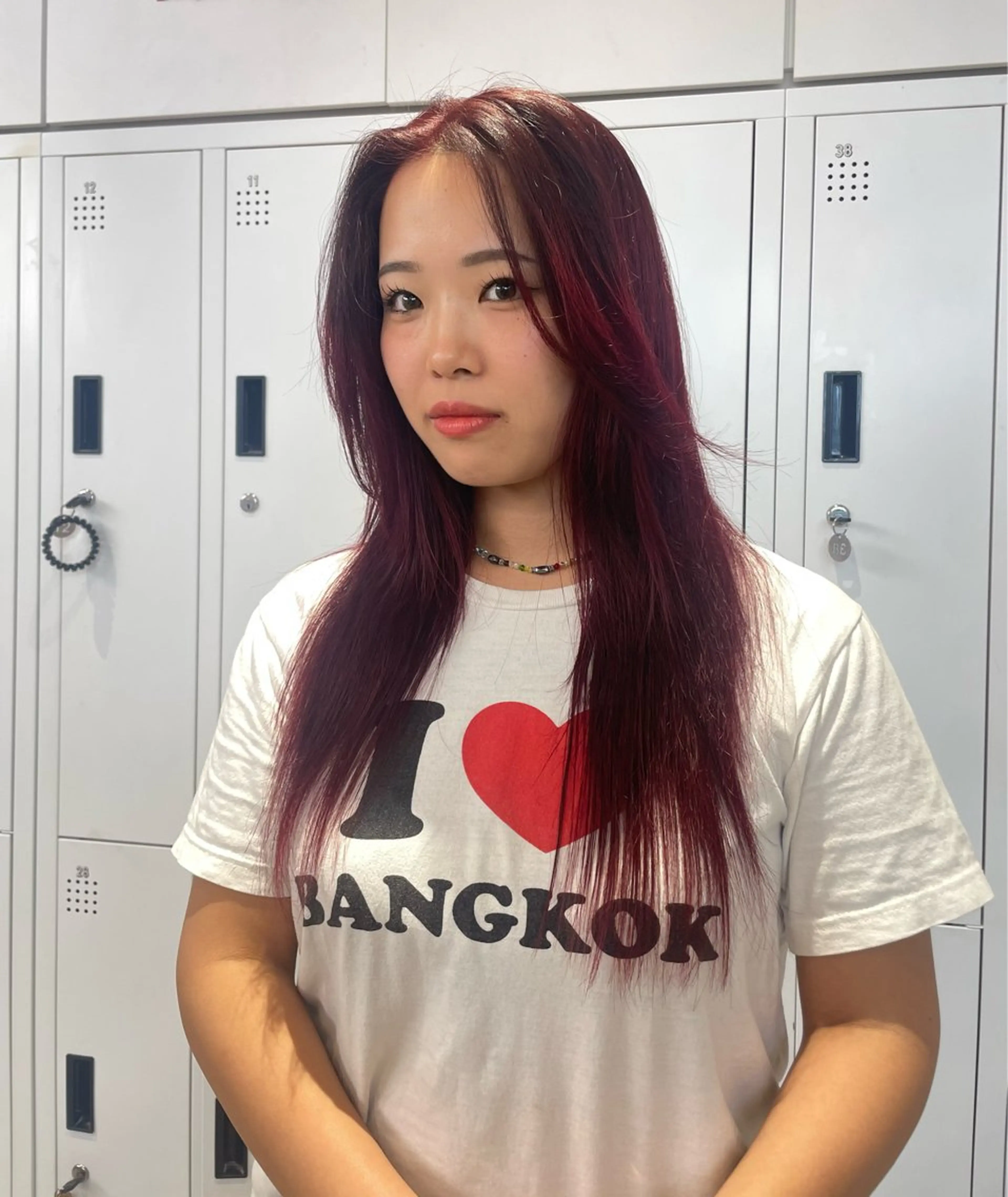 ロング カラー ヘアカラー 🌟暖色系ハイトーン 🌟AIのヘアスタイル