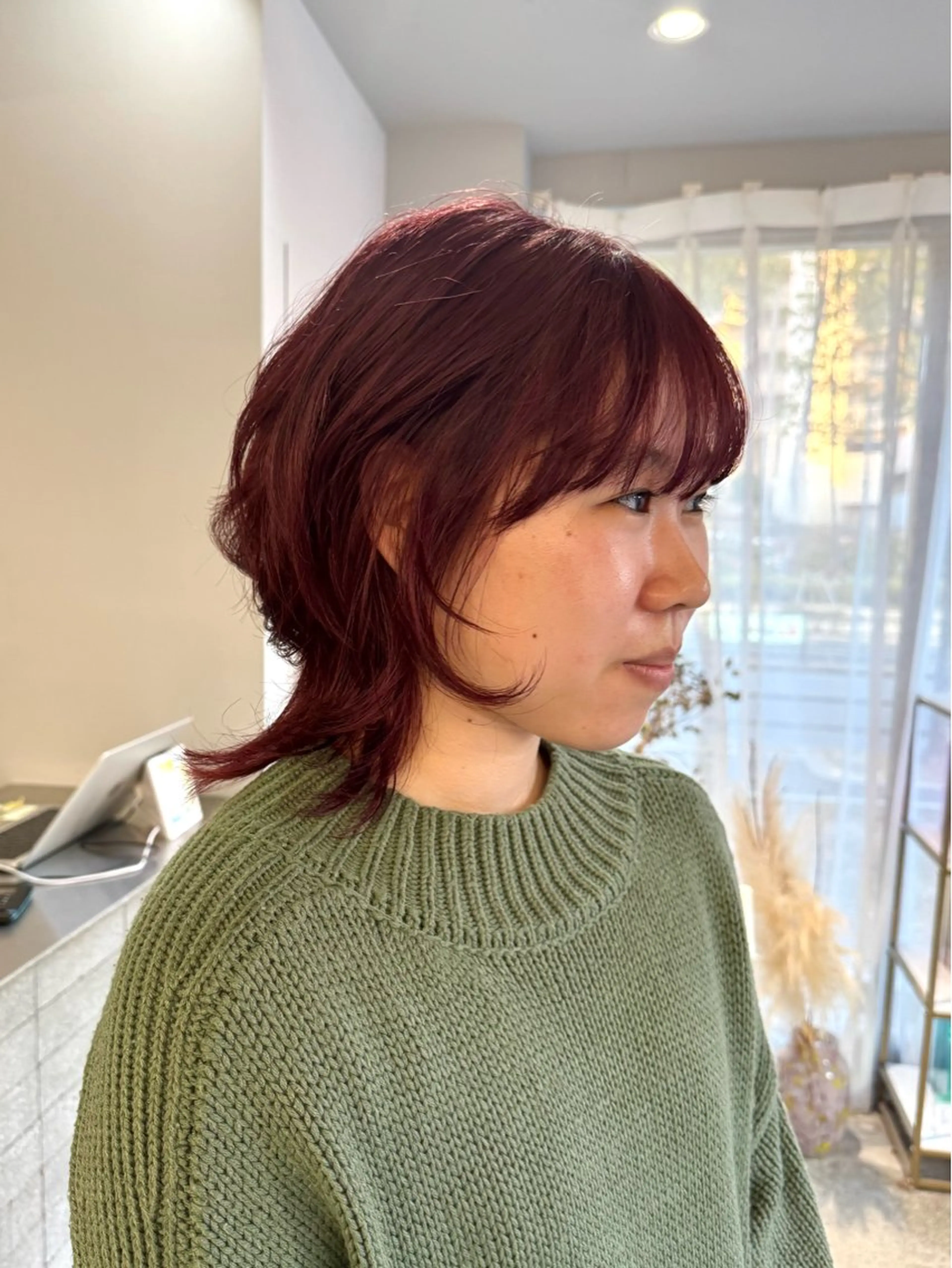 ショート カット ヘアカラー トリートメント cipre 唯舞のヘアスタイル
