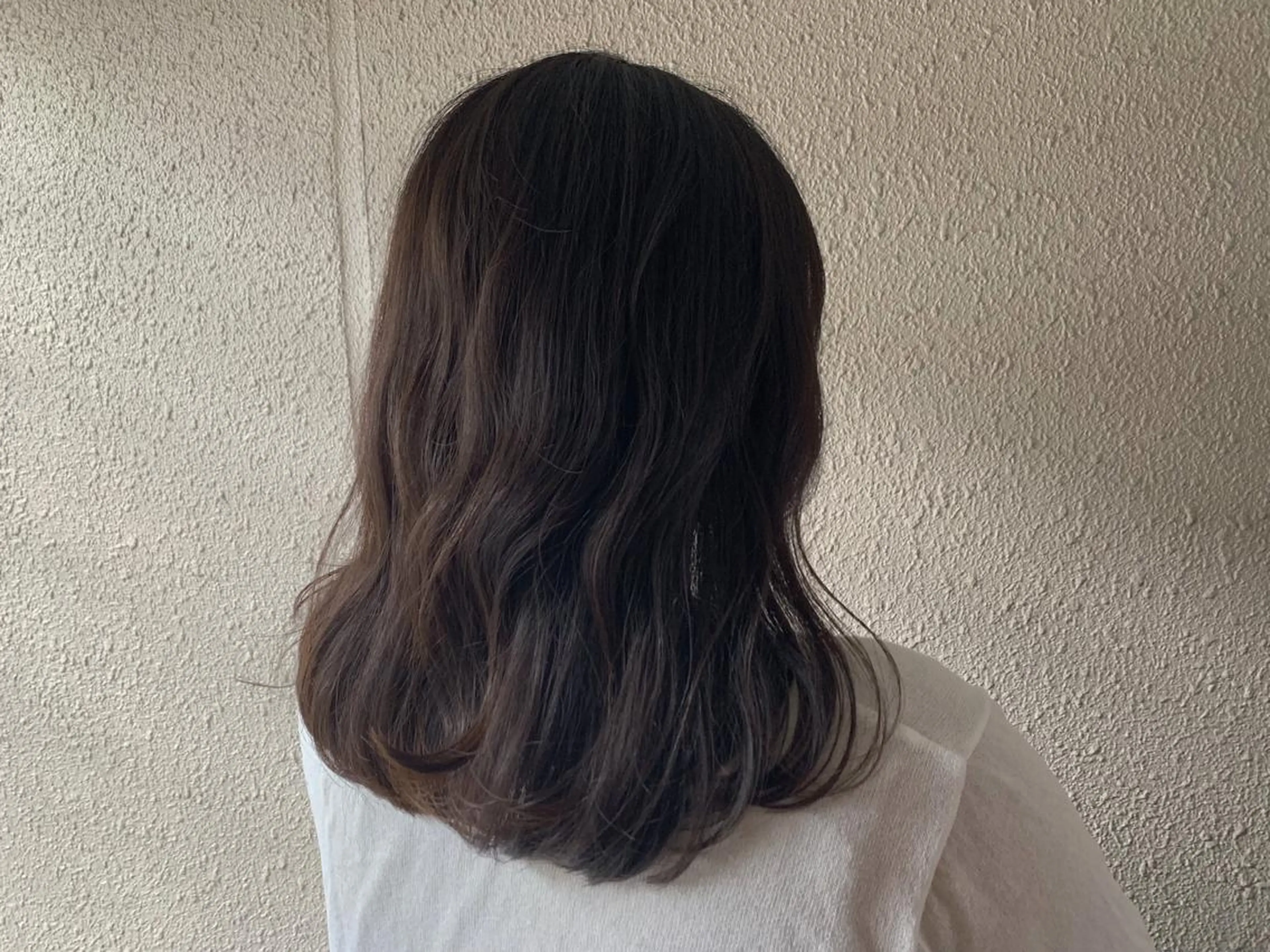 ミディアム カラー アッシュ アッシュグレー サダハルカ |chouetteのヘアスタイル