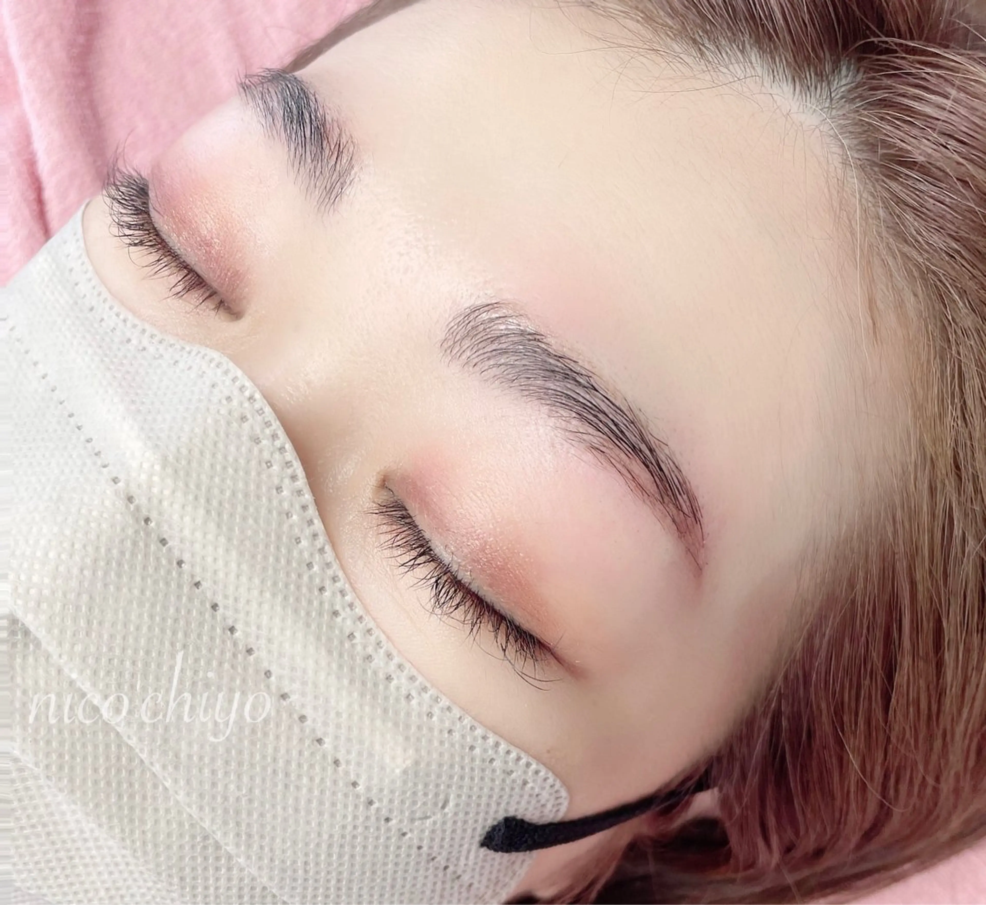 アイブロウ nico'chiyo所属・nico'chiyo ホソカワエーコのマツエク・マツパデザイン