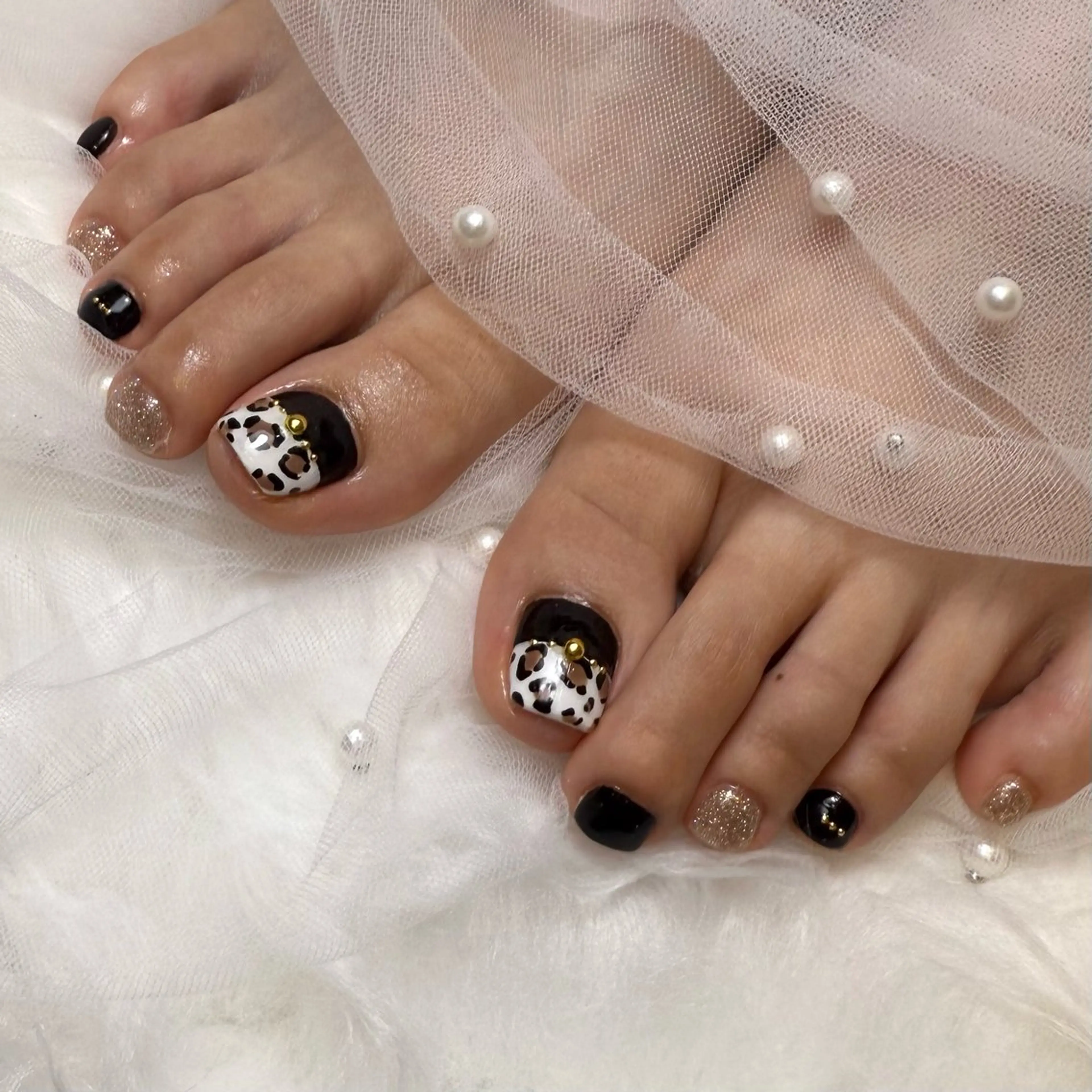 ネイル フットネイル フットネイル ココ美ネイルサロン所属・bonny nail みゆのネイルデザイン