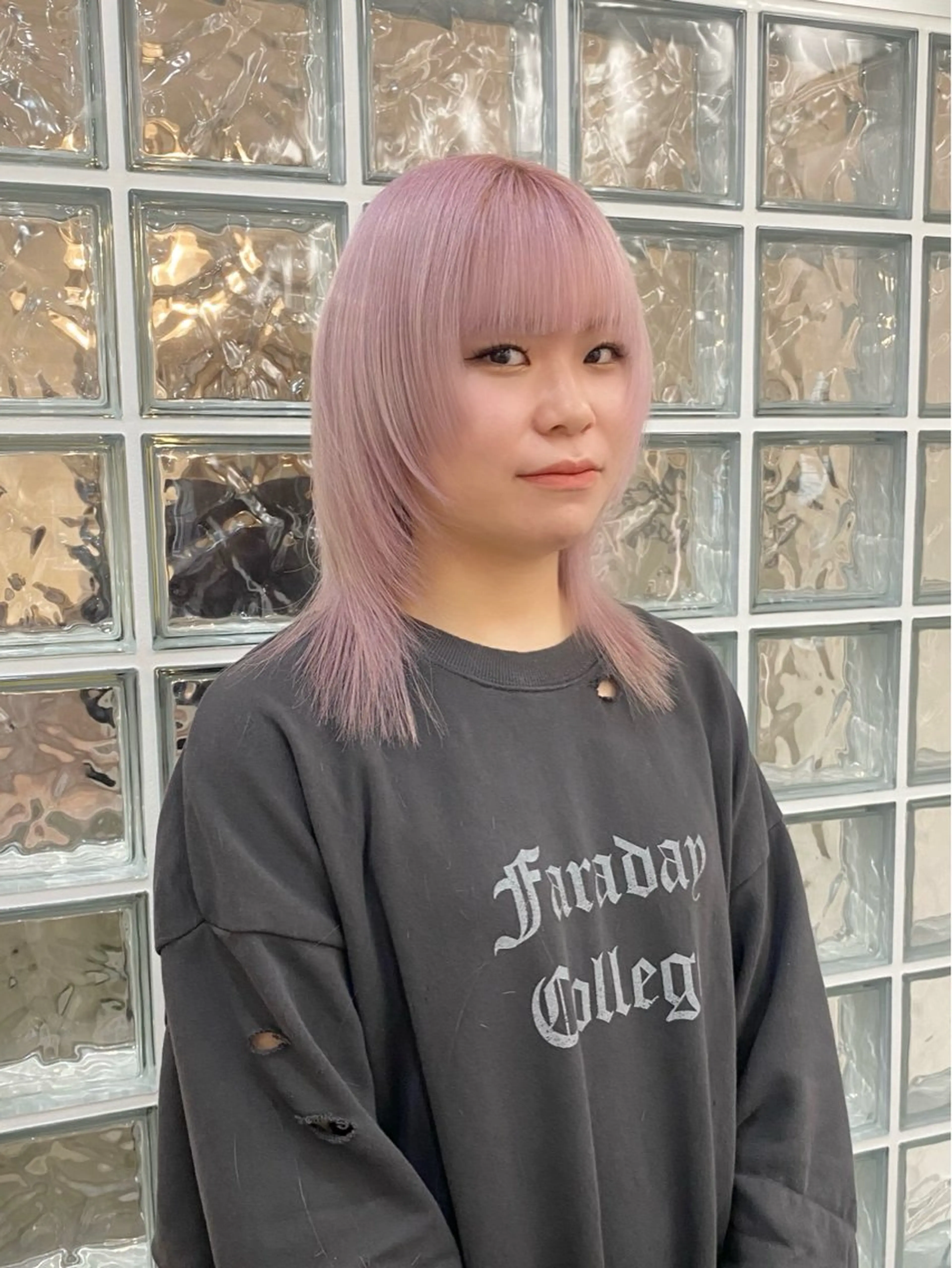 セミロング レイヤーカット ウルフカット 名古屋/髪質改善 /ミサトのヘアスタイル