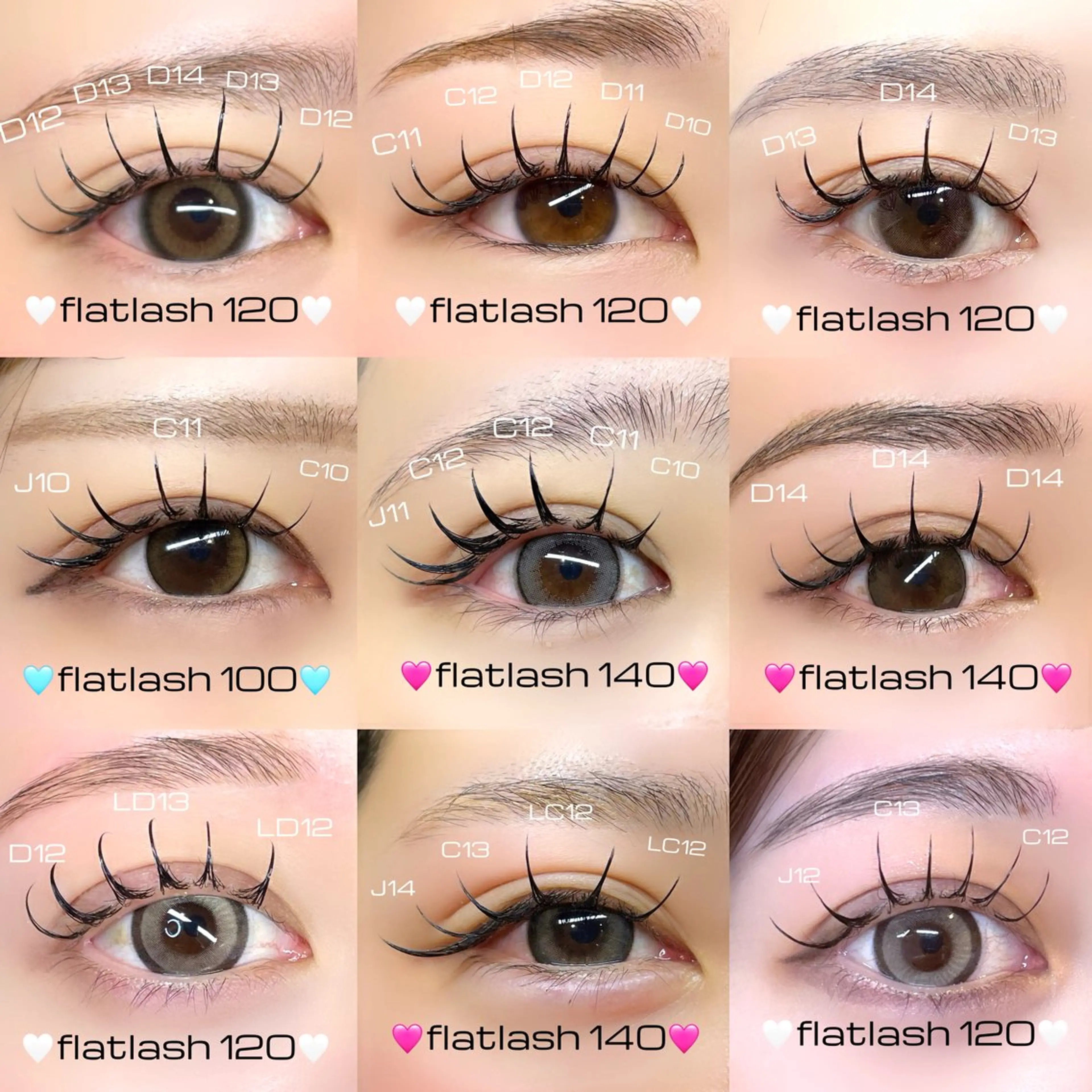 マツエク・マツパ マツエク Mell Yuuna ♡パリエク /束感のマツエク・マツパデザイン