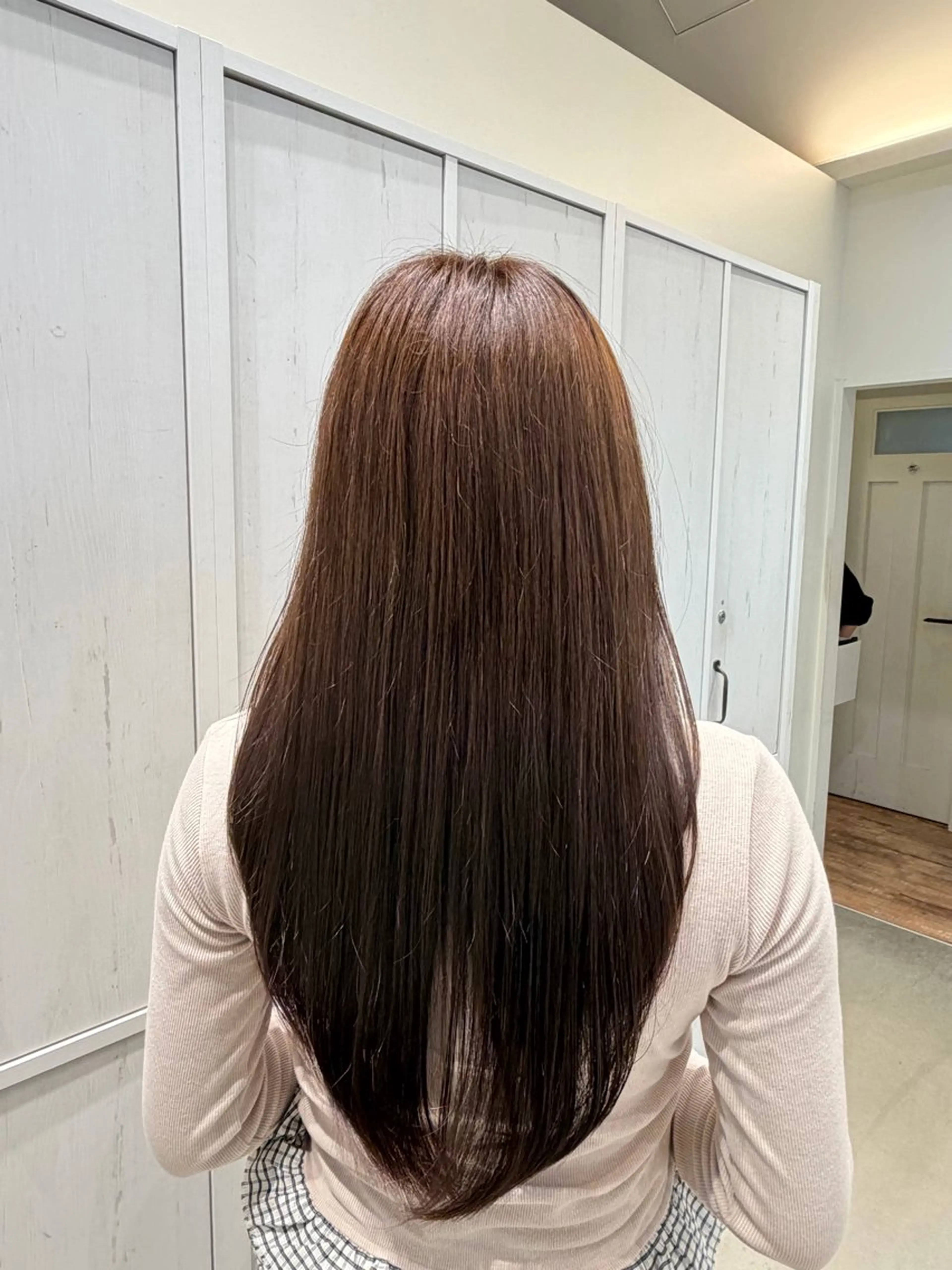 ロング カット ヘアカラー トリートメント 太田 千尋のヘアスタイル