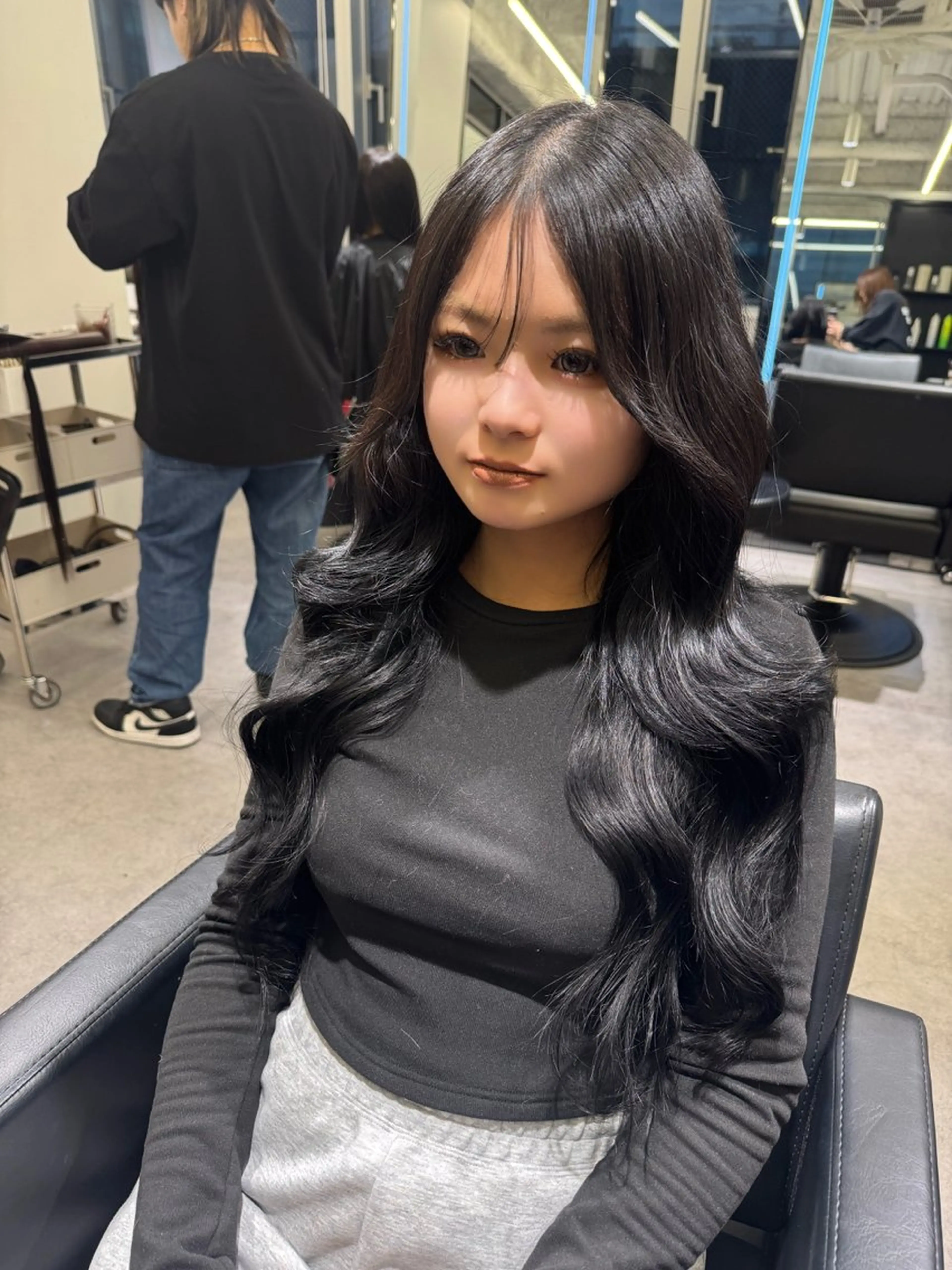 ロング プルエクステ エクステ カット ヘアカラー エクステ 吉祥寺プルエクステ 🌟hiraiのヘアスタイル