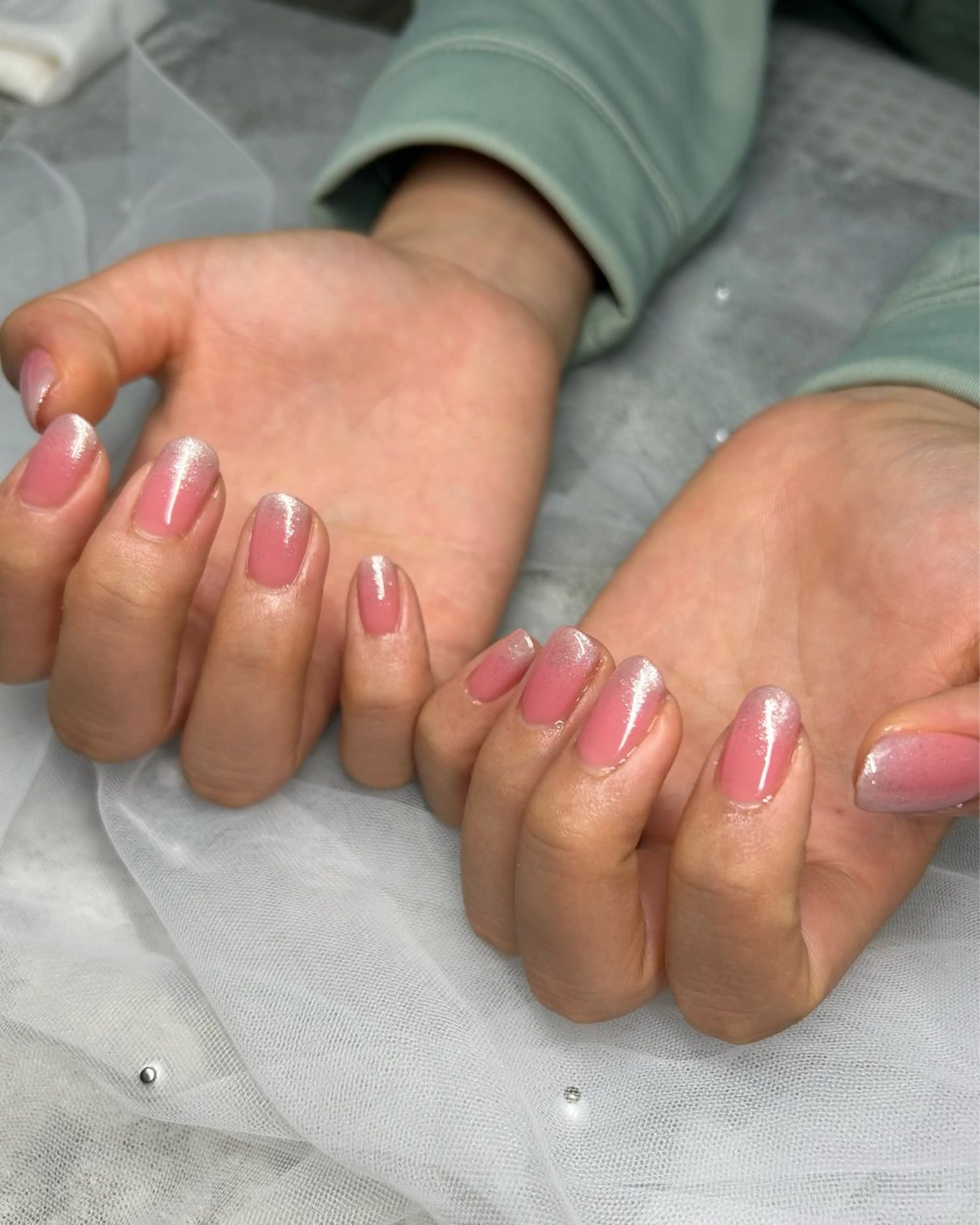 ネイル グラデーション ten nail salon　かえでのネイルデザイン