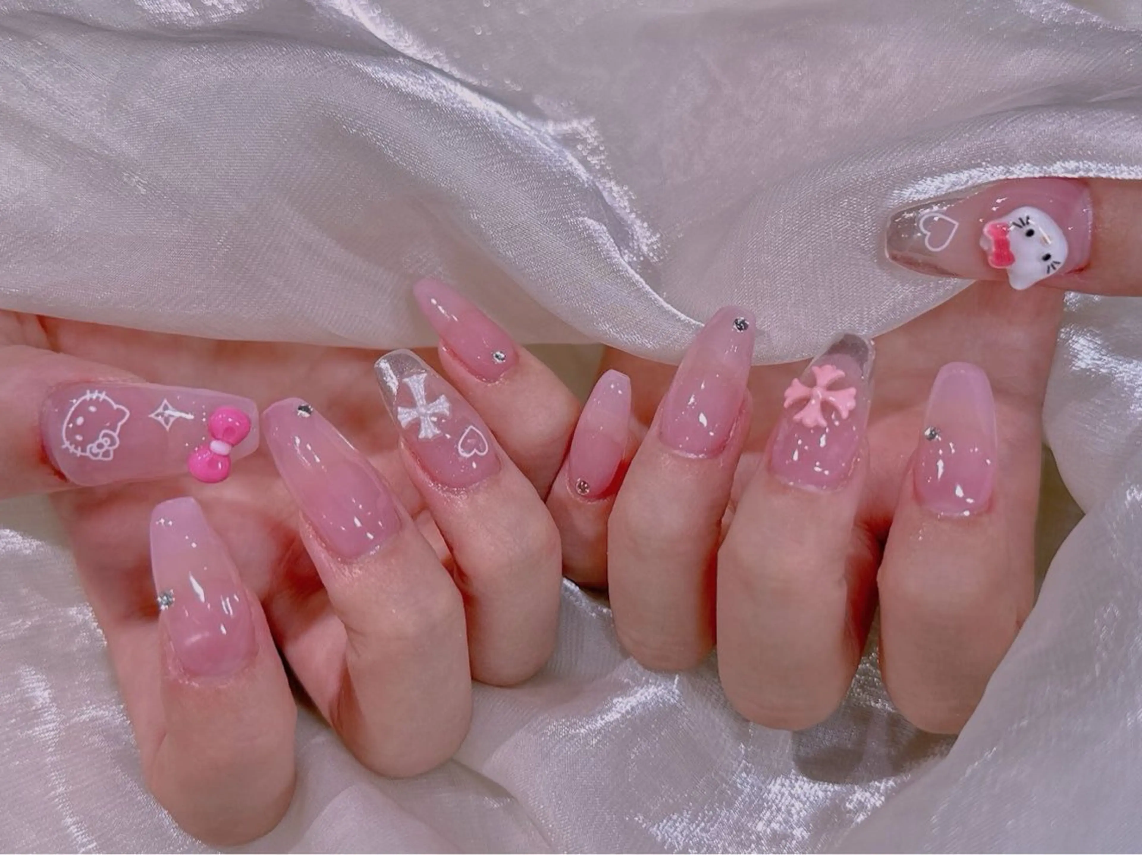 ネイル 長さだし専門店 M2　rikaのネイルデザイン