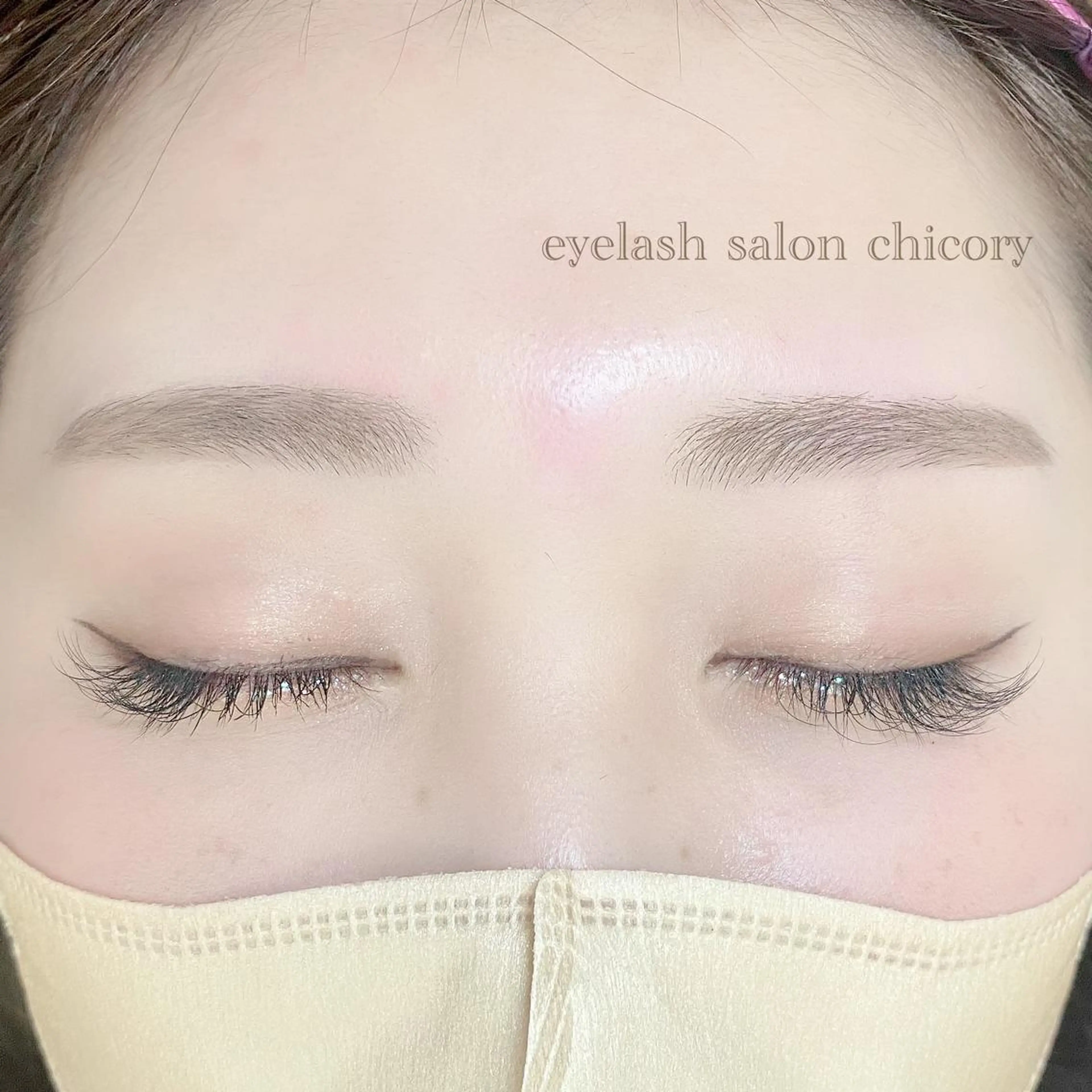 アイブロウ 眉毛ワックス脱毛 chicory YURIEのマツエク・マツパデザイン