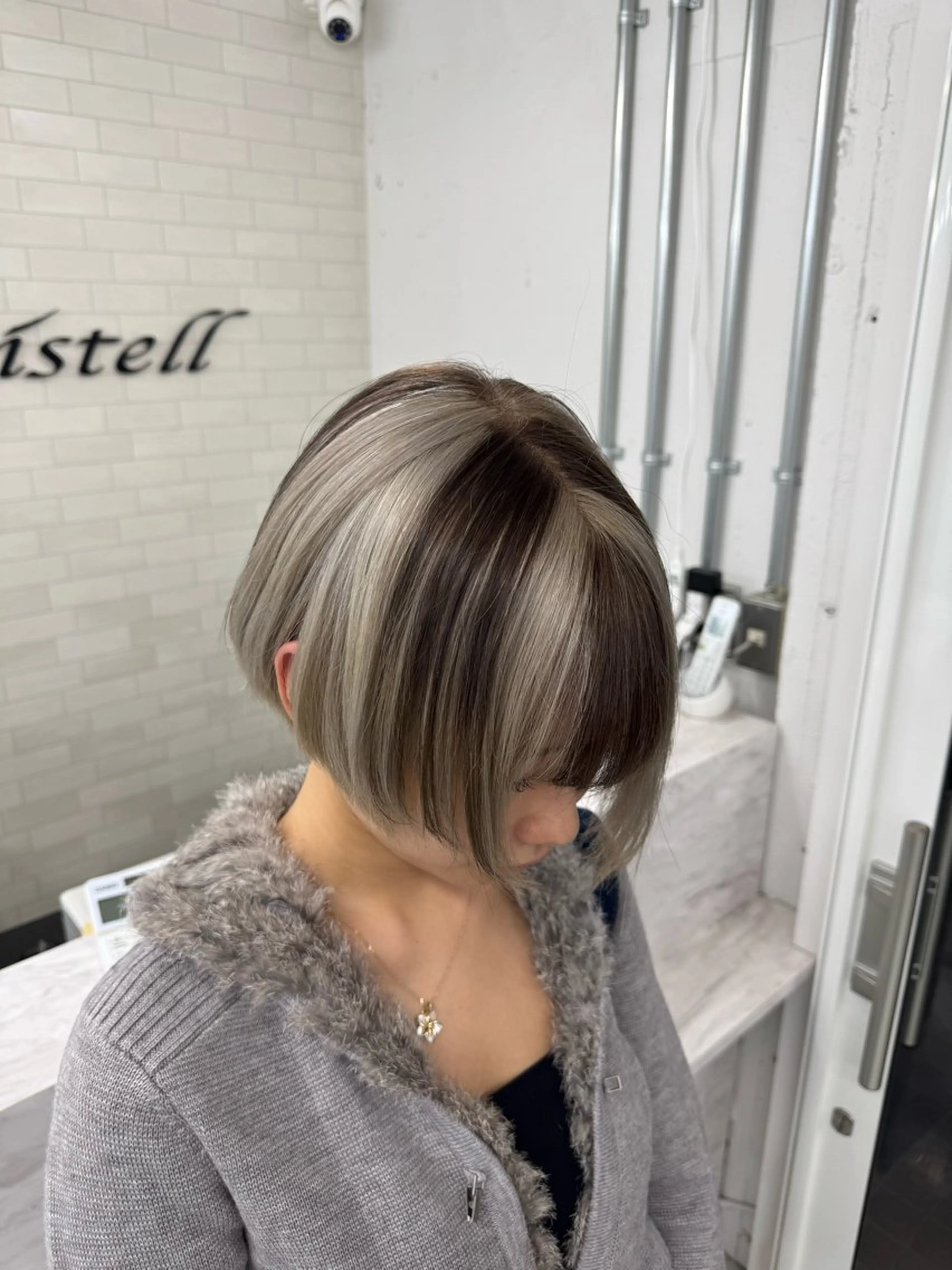 カラー ヘアカラー 💛最強ハイトーン 🐝chan🍯のヘアスタイル