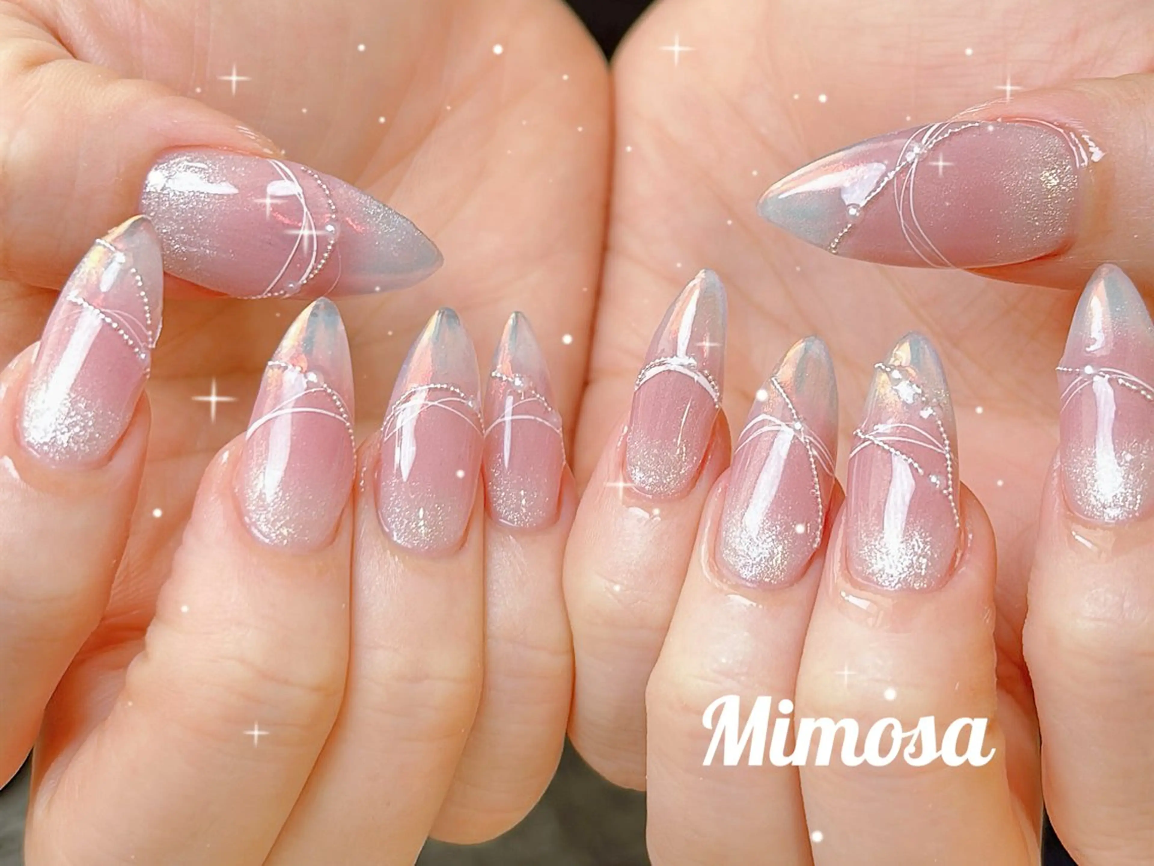 ネイル ハンドネイル 💛Mimosa💛 吉祥寺のネイルデザイン