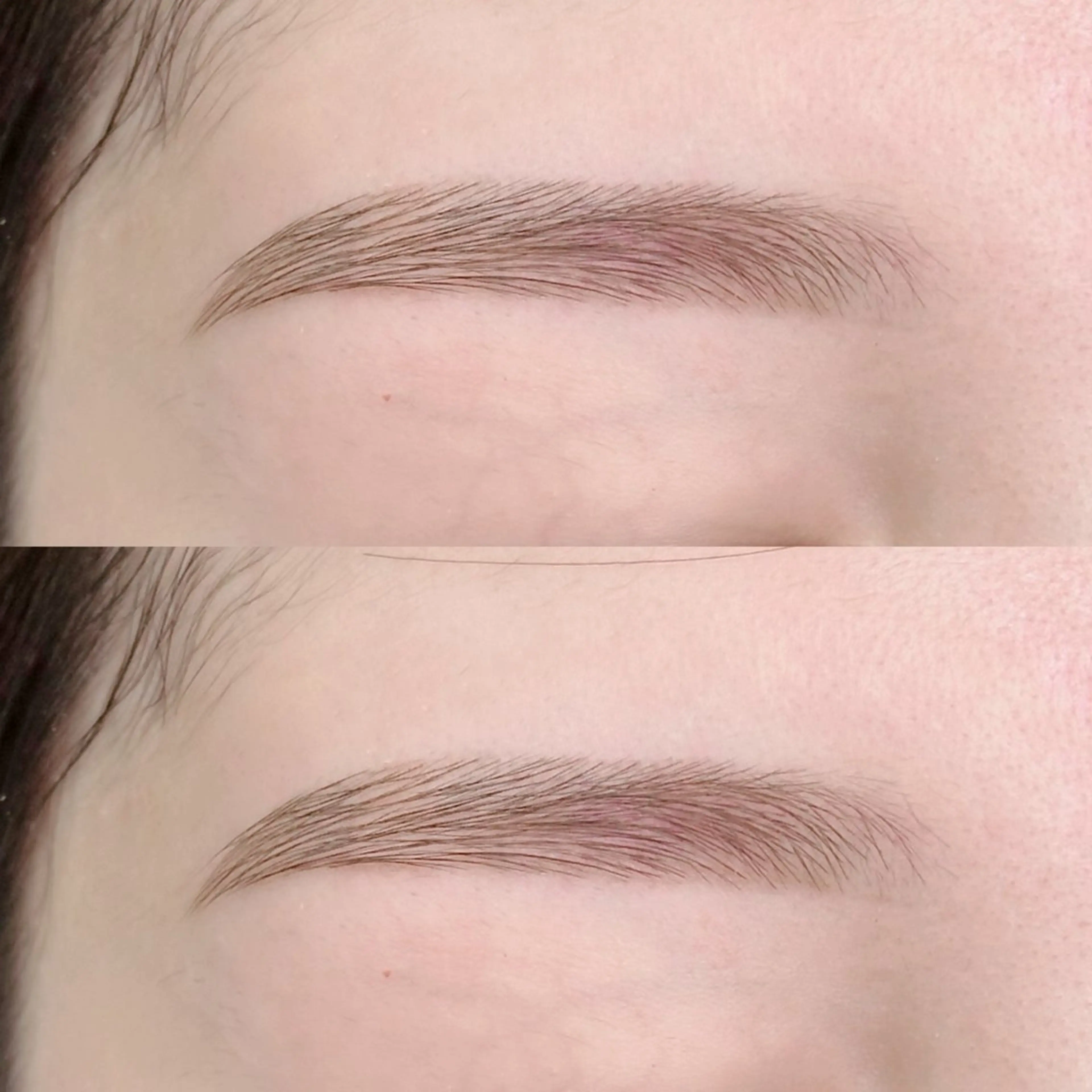 ・眉スタイリングモデル【ワックス、間引き、カット】の写真