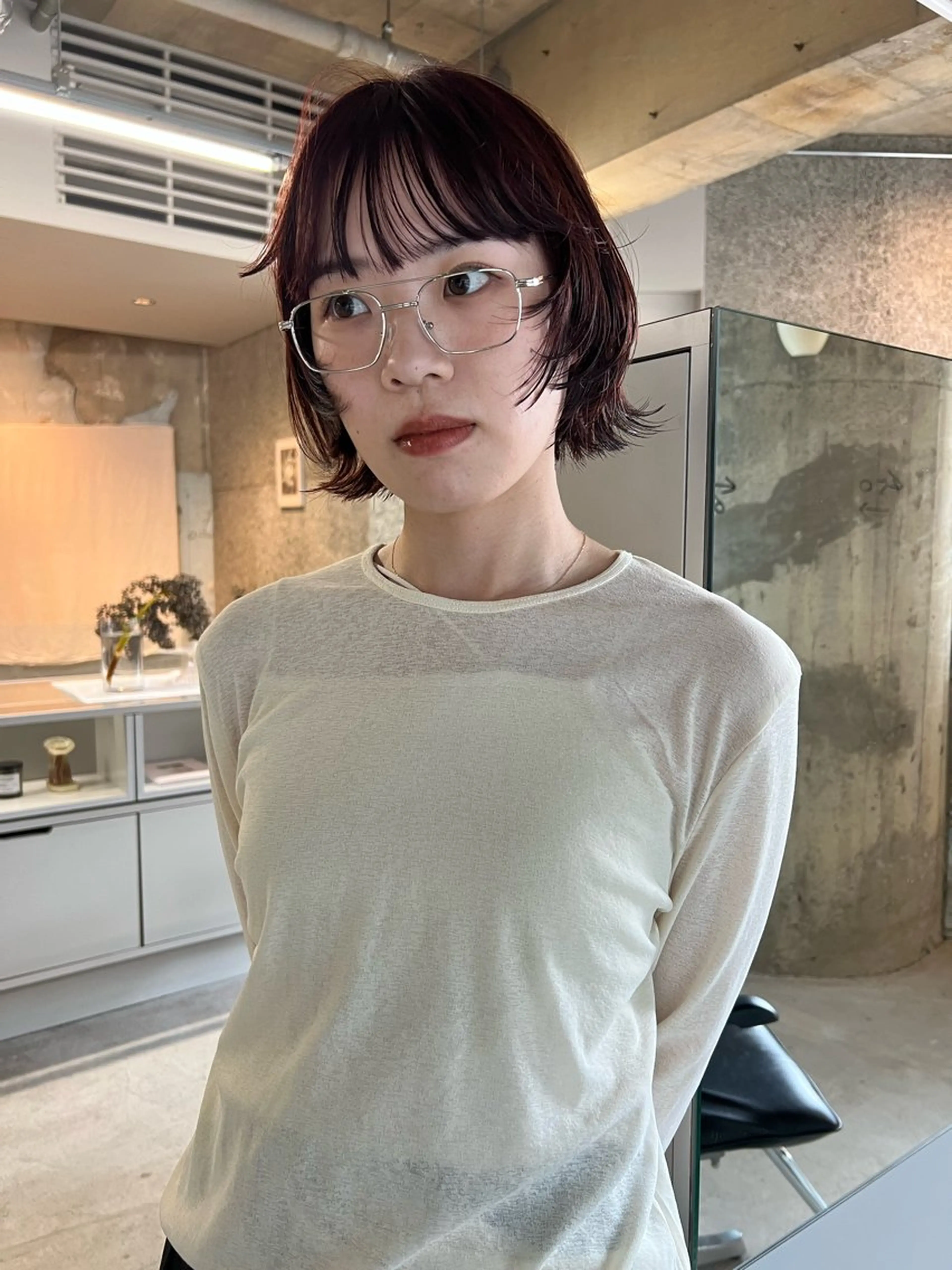 カットU３０　(ロング​〜​ボブまでの長さのモデル様限定)の写真