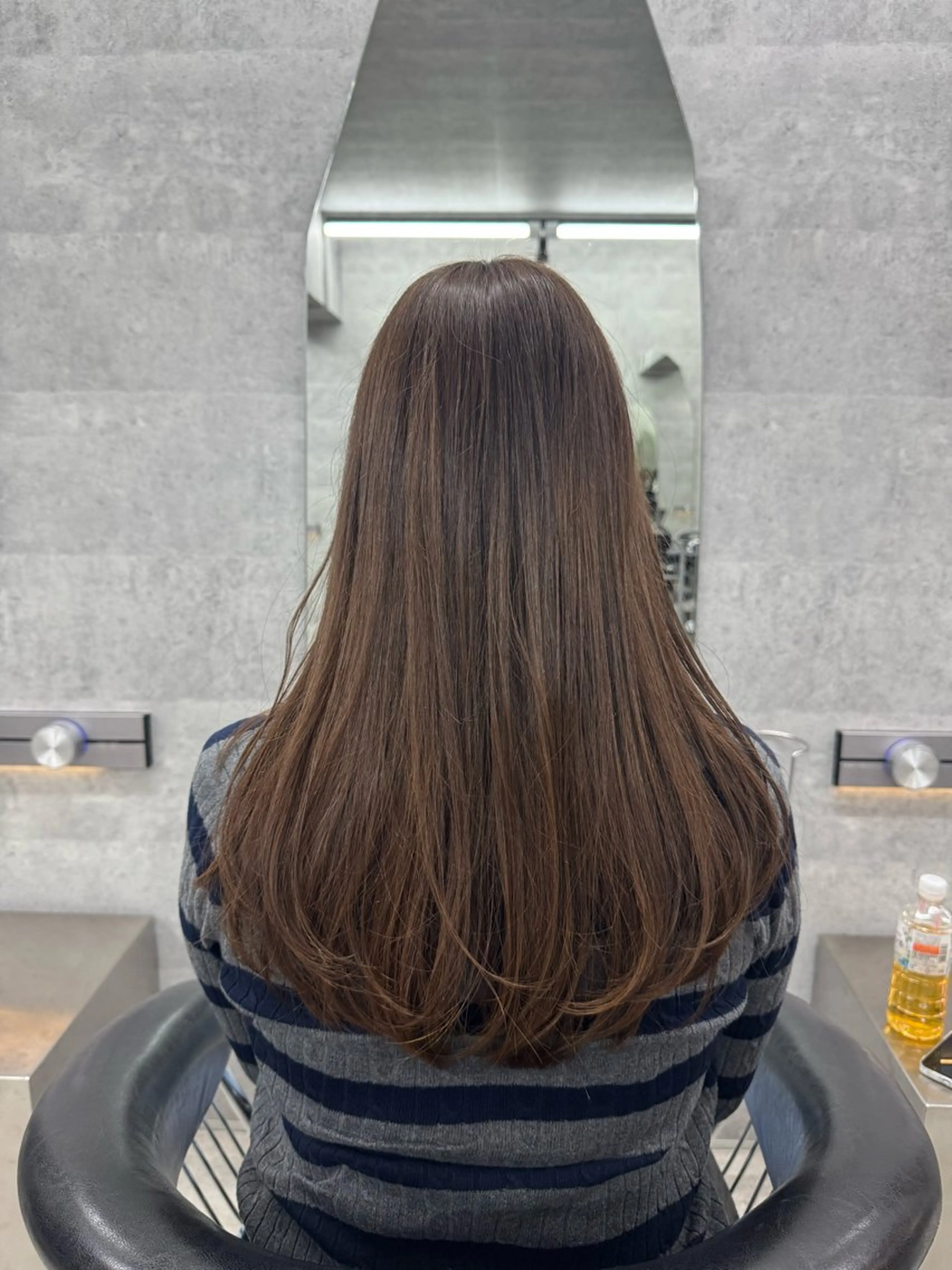 セミロング カラー カット ヘアカラー あなたのお悩み改善" You"💚❤️💛のヘアスタイル