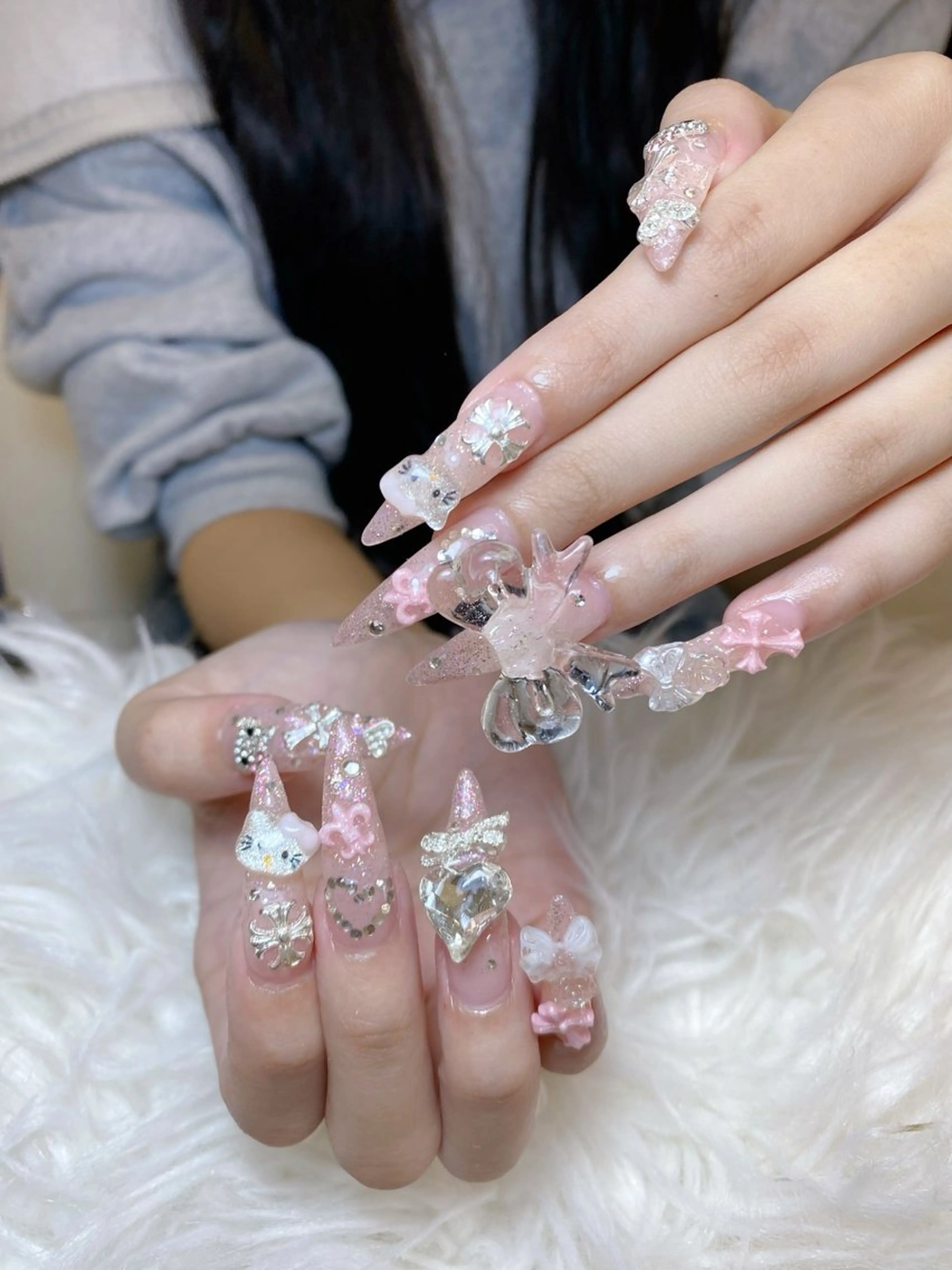 ネイル ハンドネイル ハンドケア Anh Nail 歌舞伎町のネイルデザイン