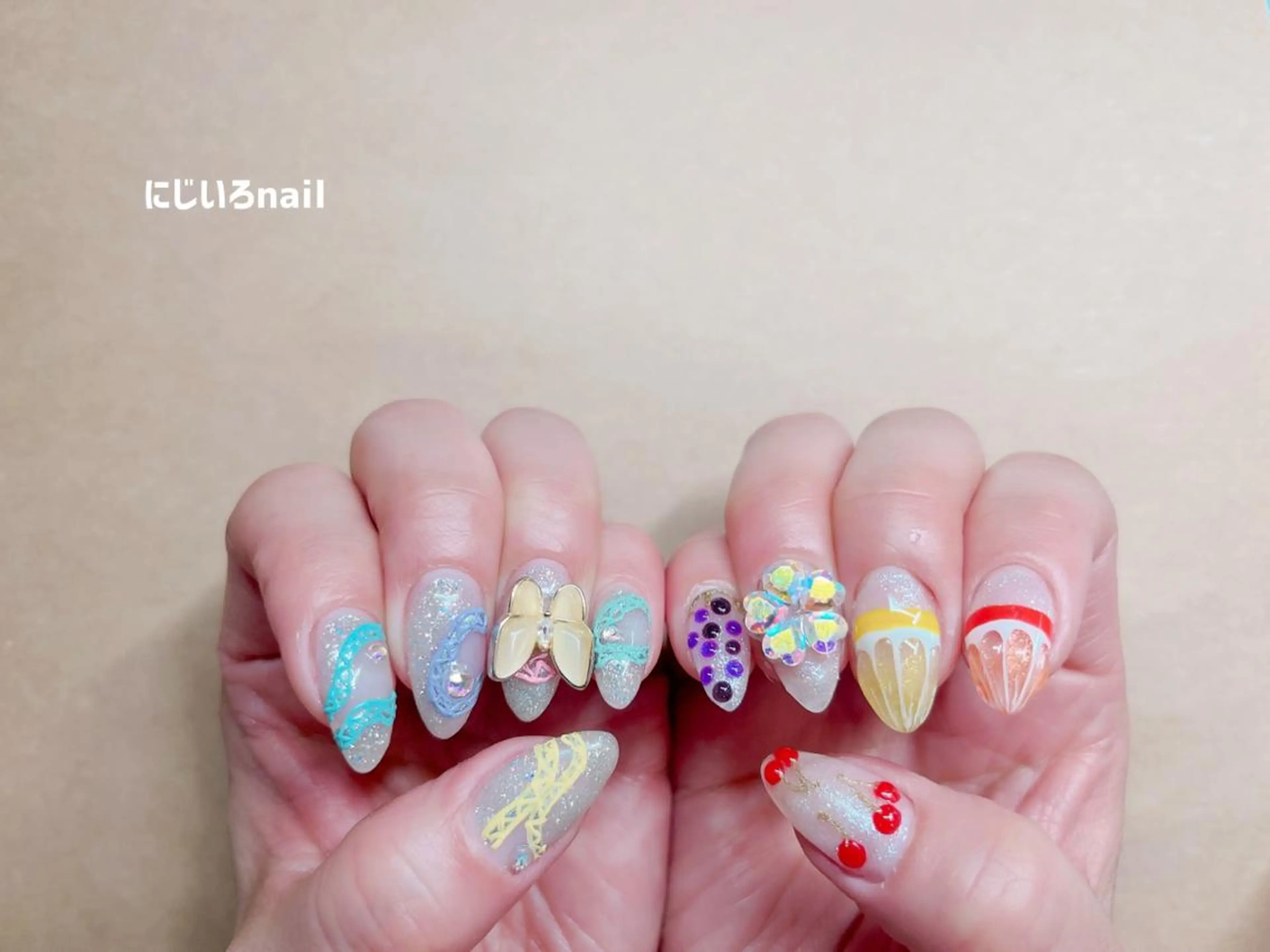 ネイル にじいろ nailのネイルデザイン