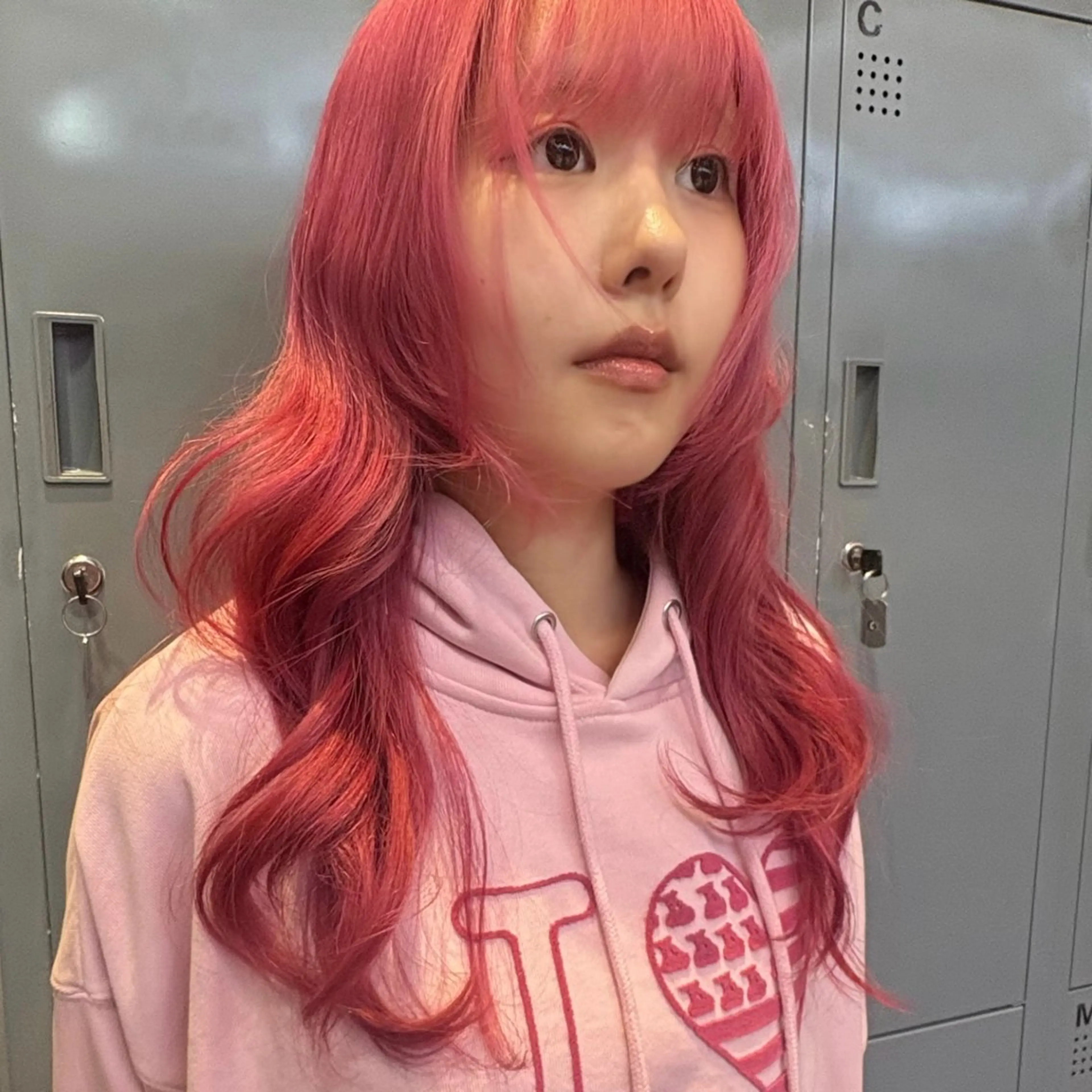 ロング カラー ヘアアレンジ ヘアカラー ブリーチカラー特化 🥣/渡邉日向のヘアスタイル