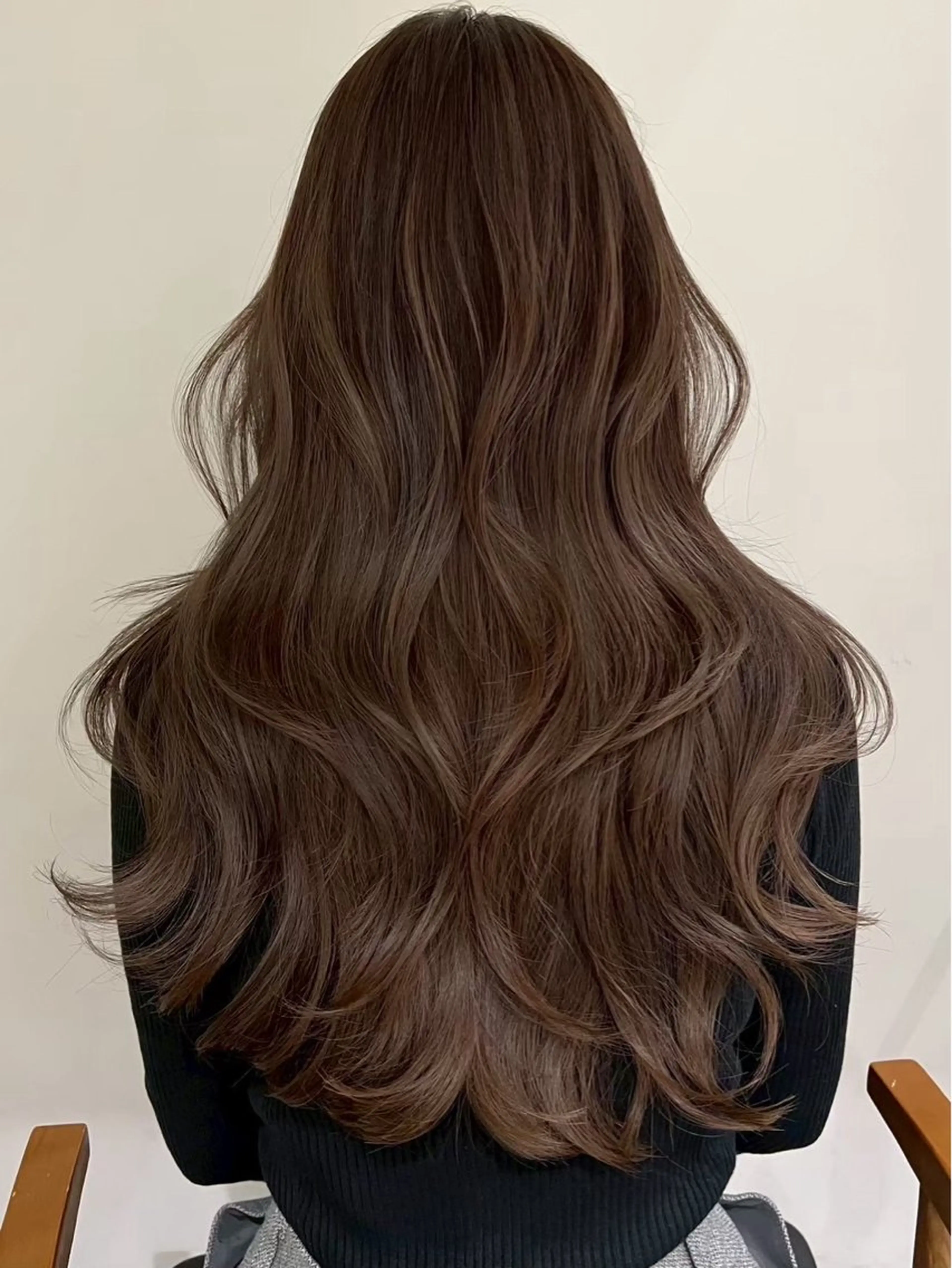 ロング カット ヘアカラー Amaretto かなのヘアスタイル