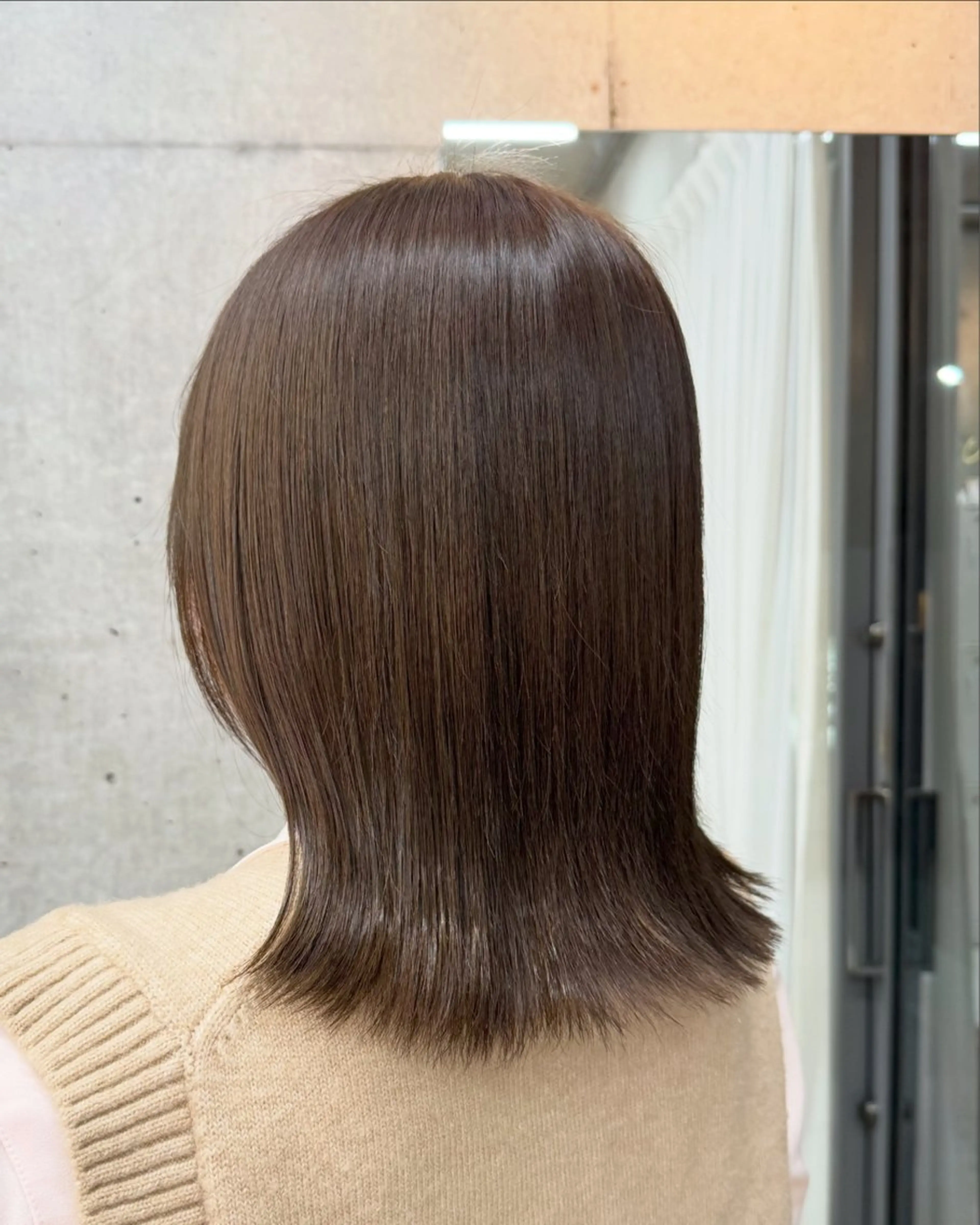 ミディアム カラー clore所属・透明感カラー yuraのヘアスタイル