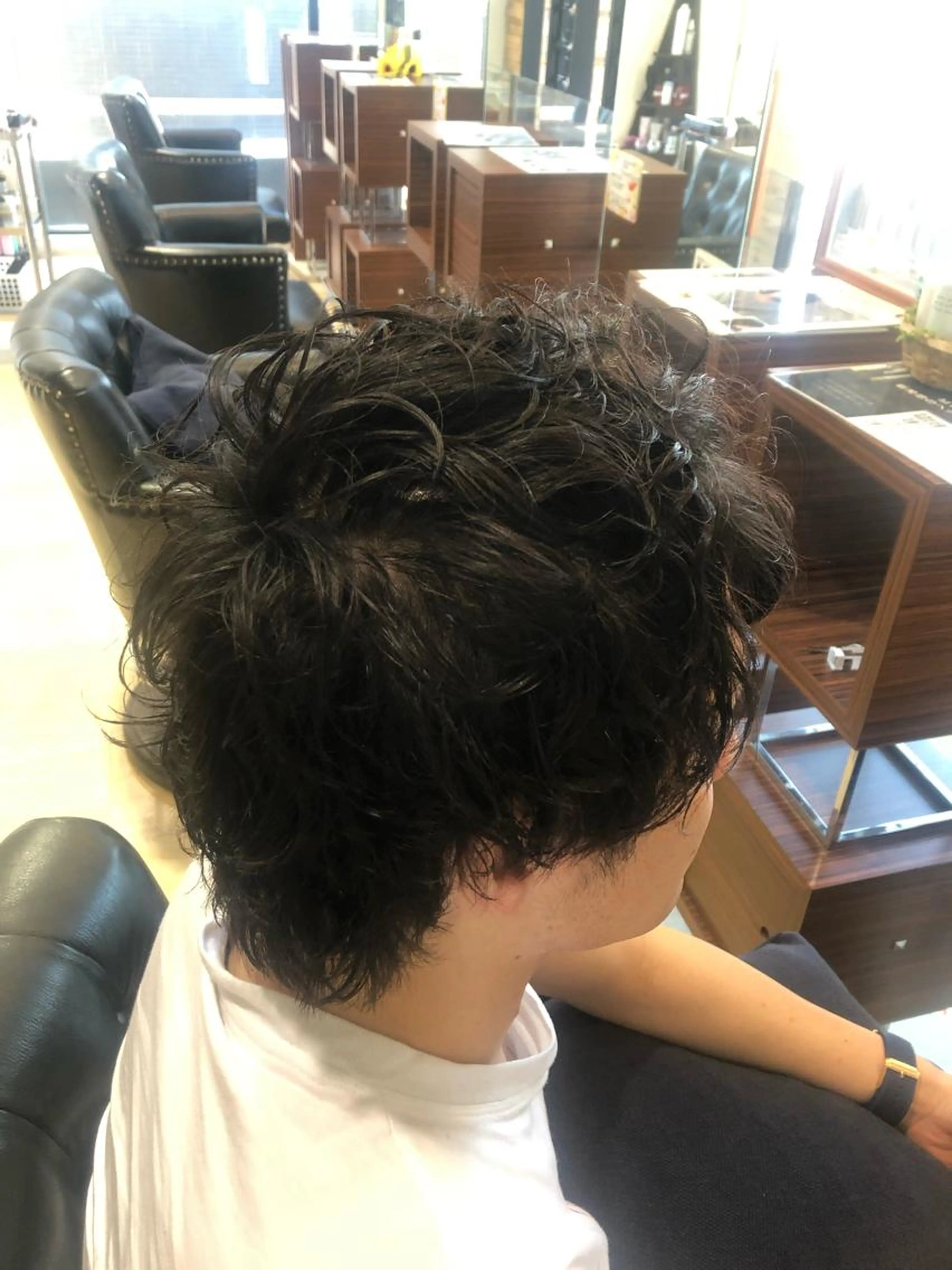 メンズカット+ファインバブルの写真