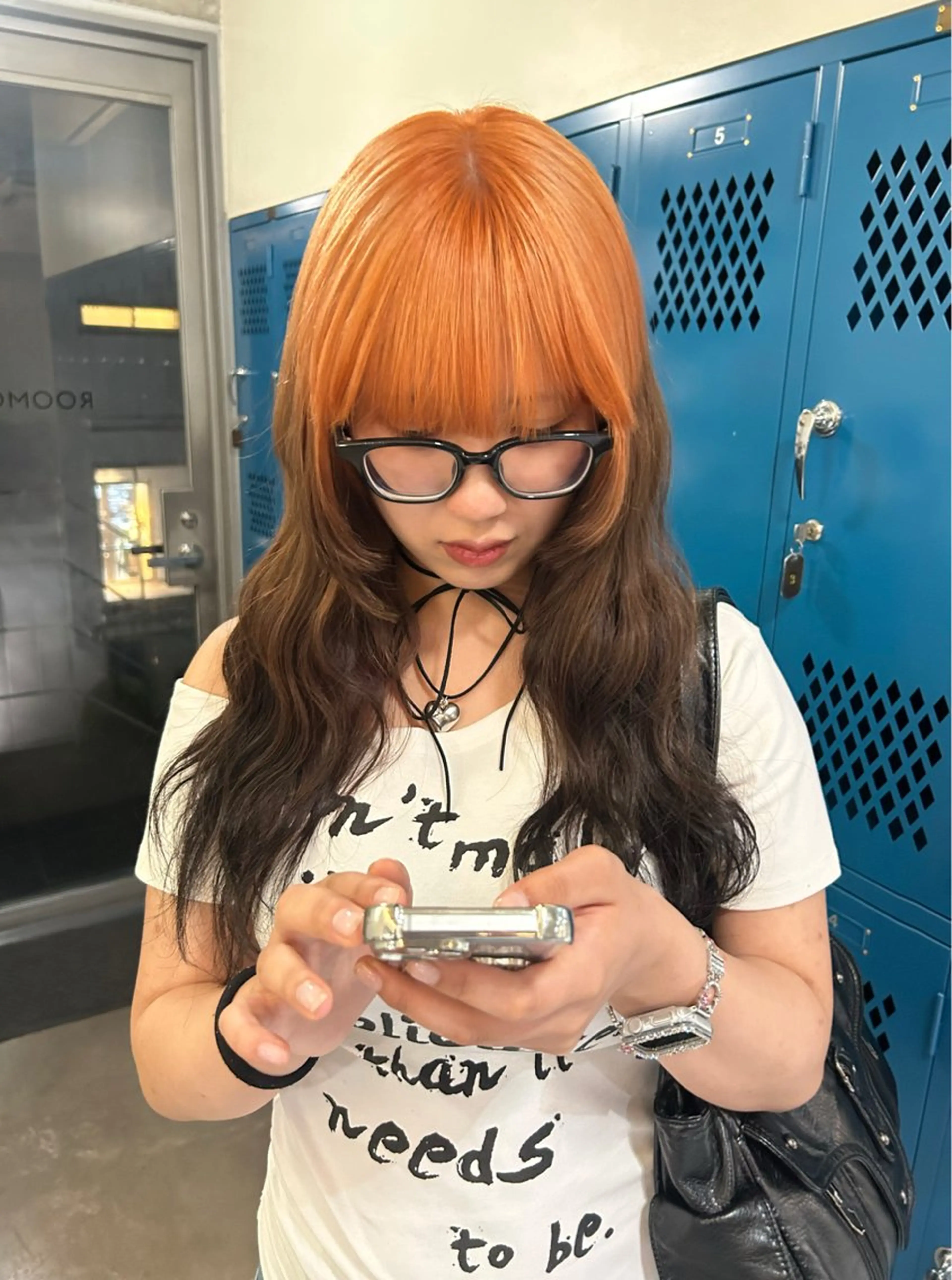 ロング カラー 韓国ヘア/ボブ/レ イヤー/ EMIRIのヘアスタイル