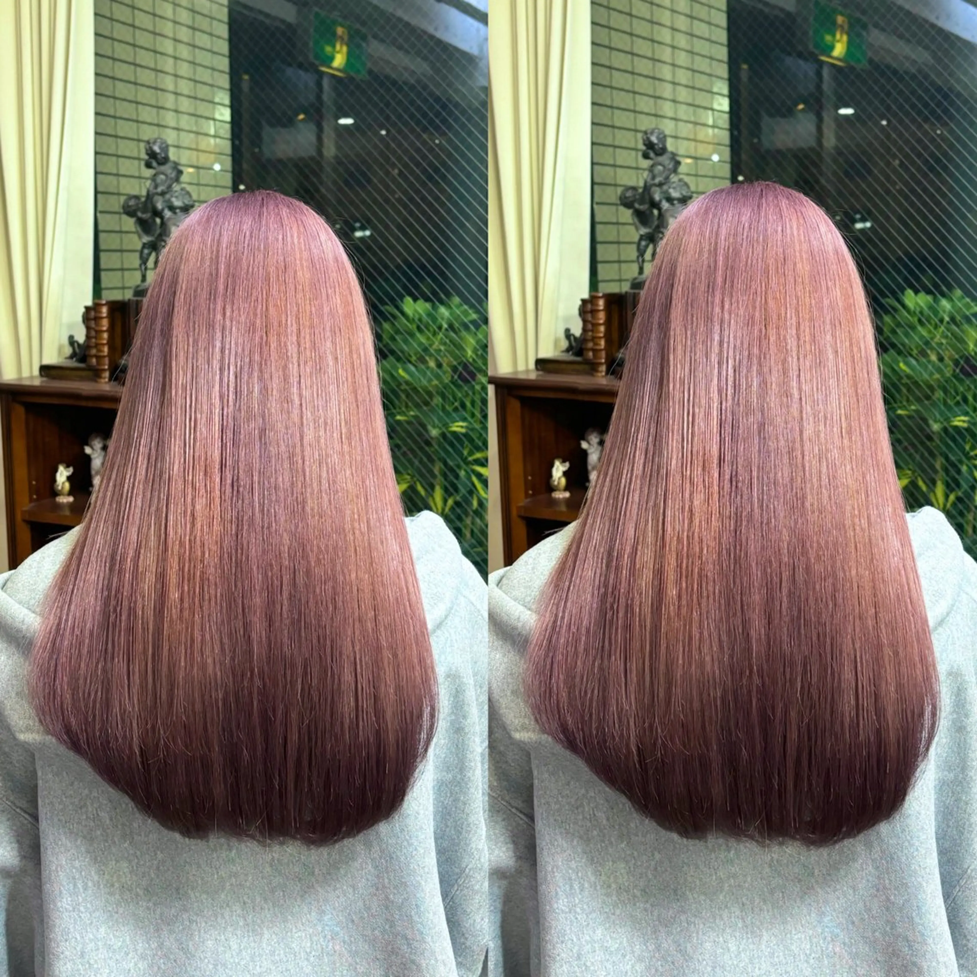 ロング カラー ベージュカラー ピンクカラー ピンクベージュ ヘアカラー トリートメント ☻モエカ/ハイトーン アレンジ☻のヘアスタイル