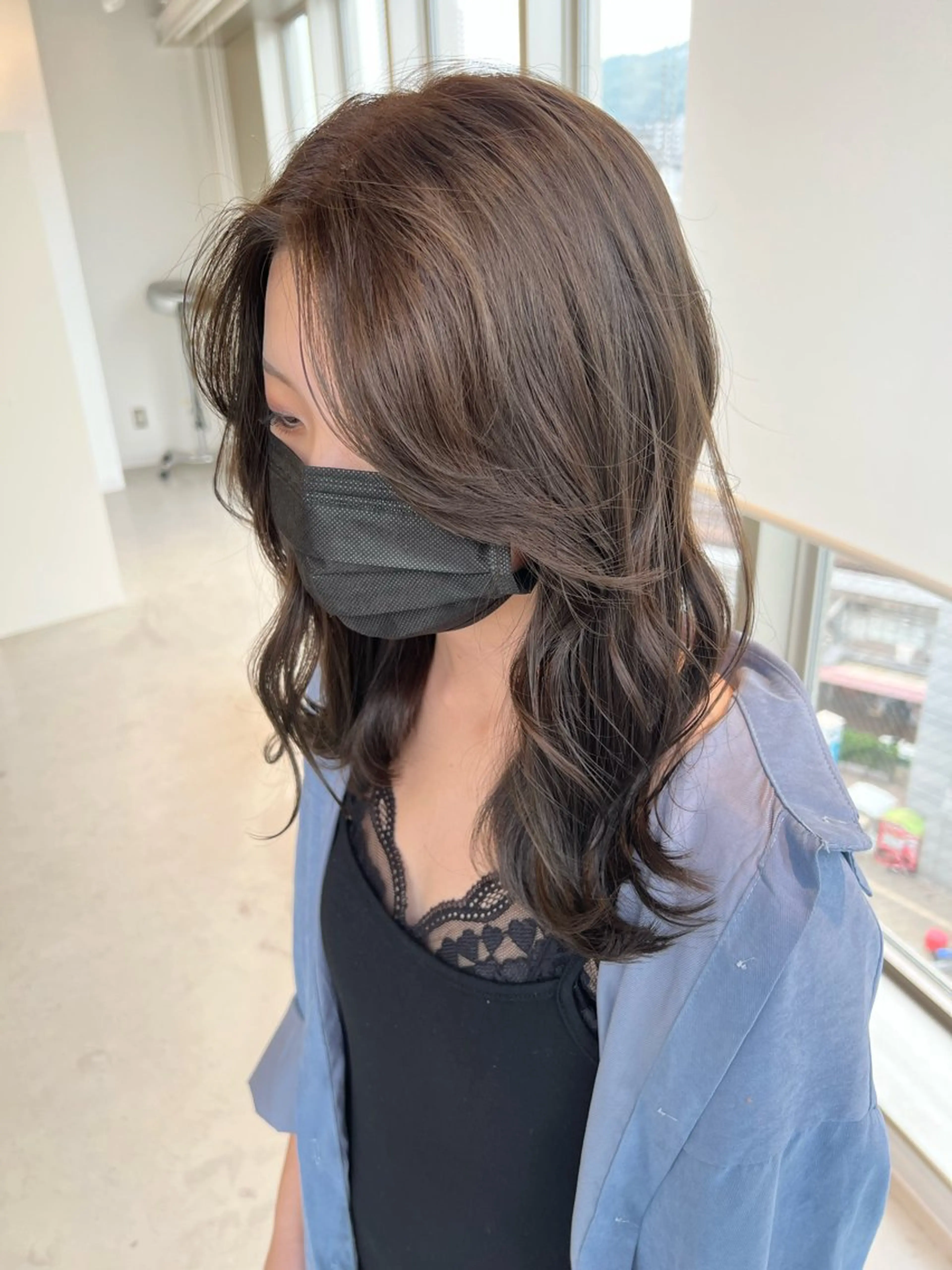 🫧ご新規様限定クーポン🫧🪴「ブリーチしたくないけど明るくしたい」🪴ブリーチ無しWカラー＋艶トリートメントの写真